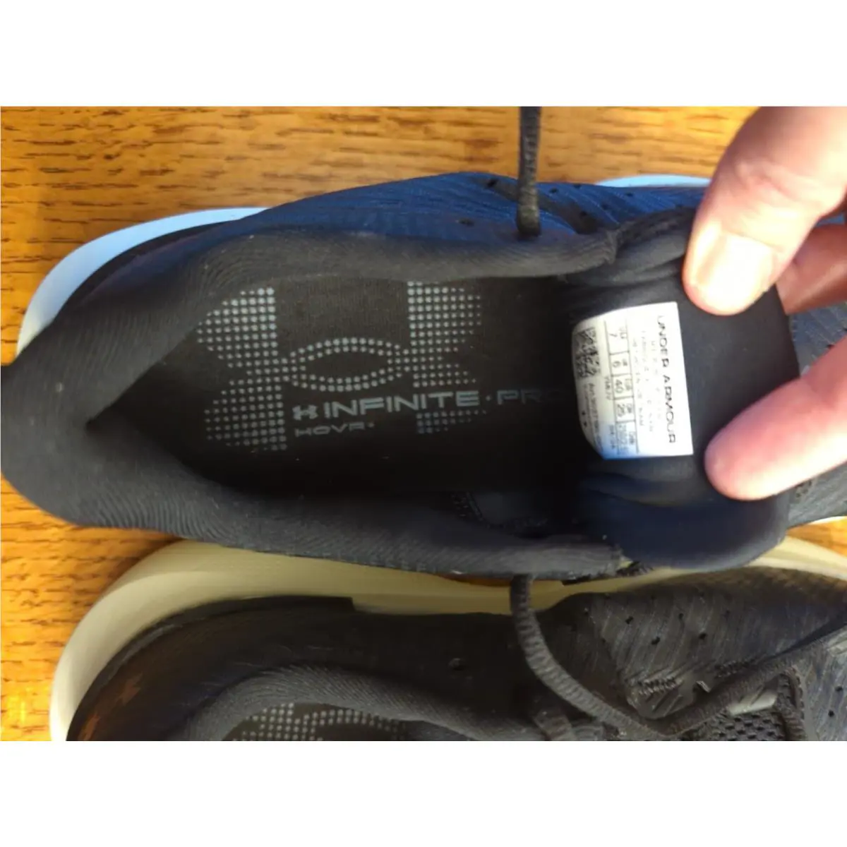 Under Armour shoes - Infinite Pro - Infinite Pro - 3027190-007 - Black (UPC: 197777723765) 5