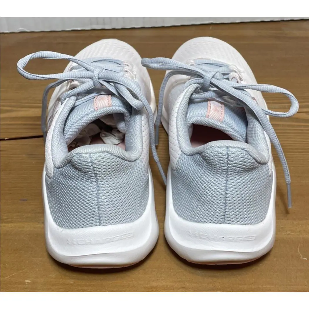 Under Armour shoes - Charged Pursuit 3 - Charged Pursuit - WHITE-HALO GRAY-PINK FIZZ 2