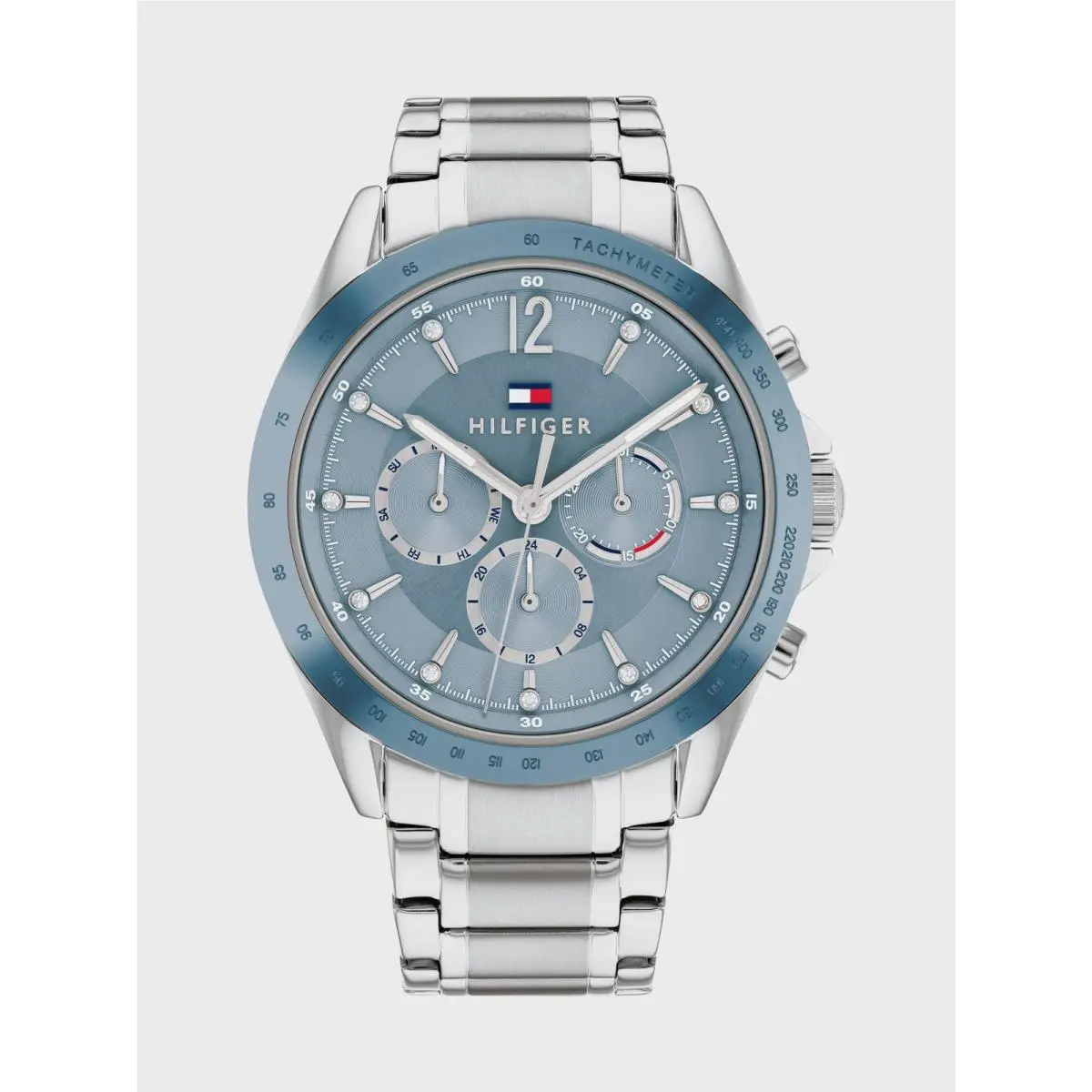 Tommy Hilfiger 1782554 Womens` Kenszie Ionci Blue Stainless Steel Watch 40mm