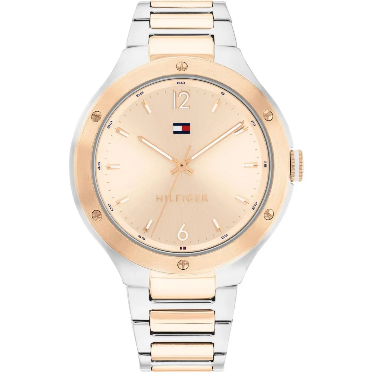 Tommy Hilfiger 1782476 Women`s Naomi Quartz Two Tone Stainless Steel Watch