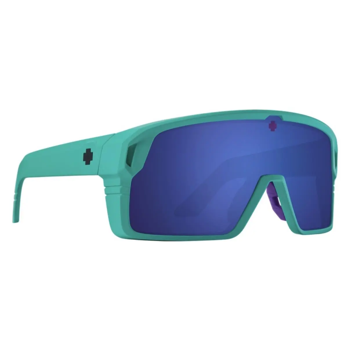 Spy Optic Monolith Sunglasses - Matte Teal / Happy Gry Green Dark Blue by SPY Optics