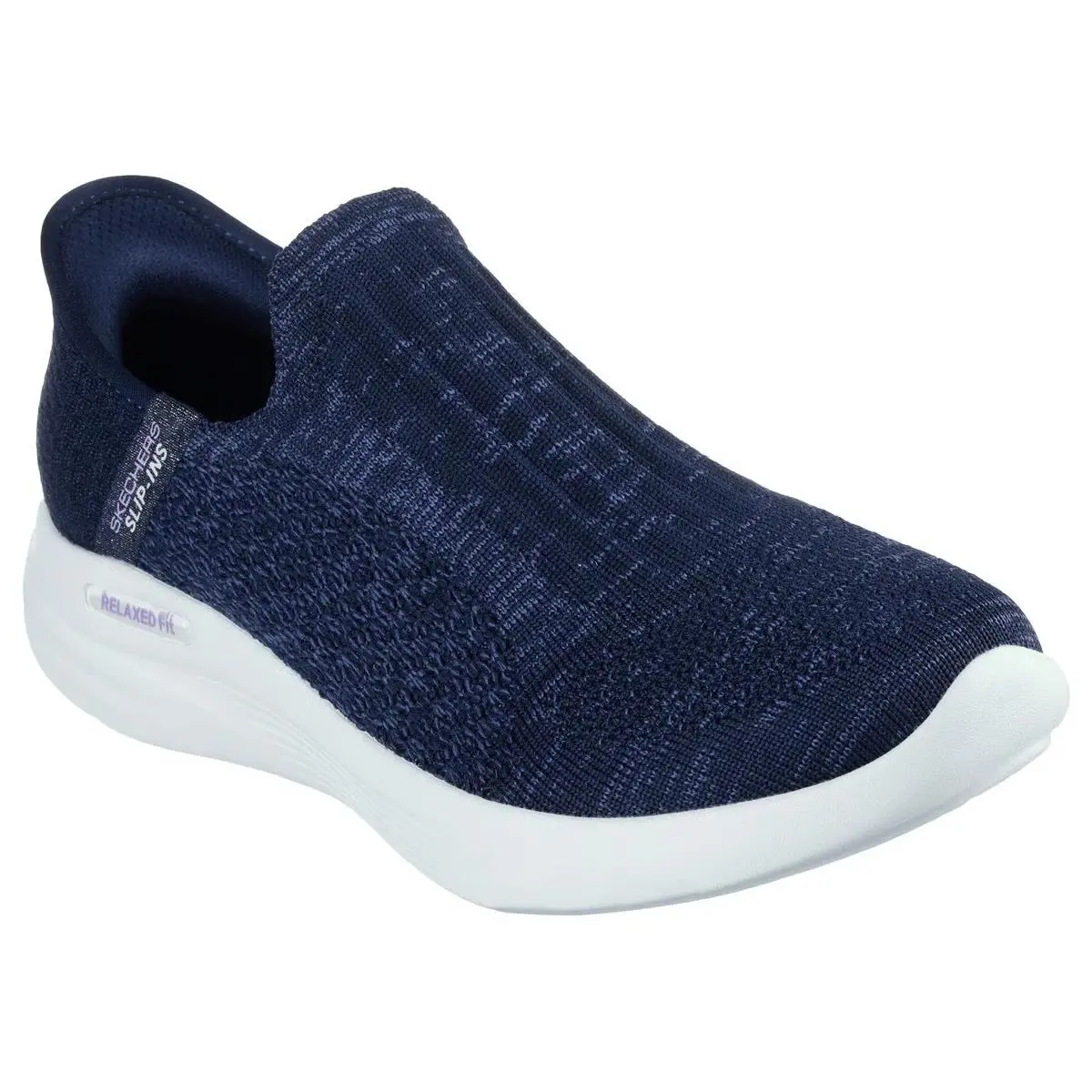 Skechers Shoes Women Navy Slip Ins Relaxed Fit Sport Memory Foam Casual 150354