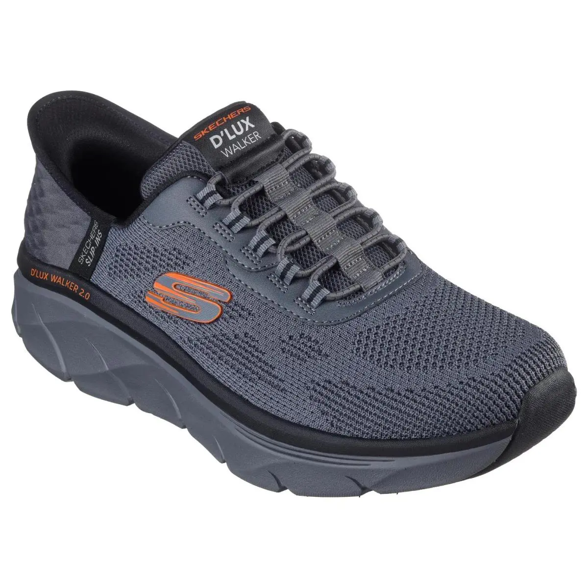 Skechers shoes - 232446 CCOR - CCOR - Charcoal / Orange 4