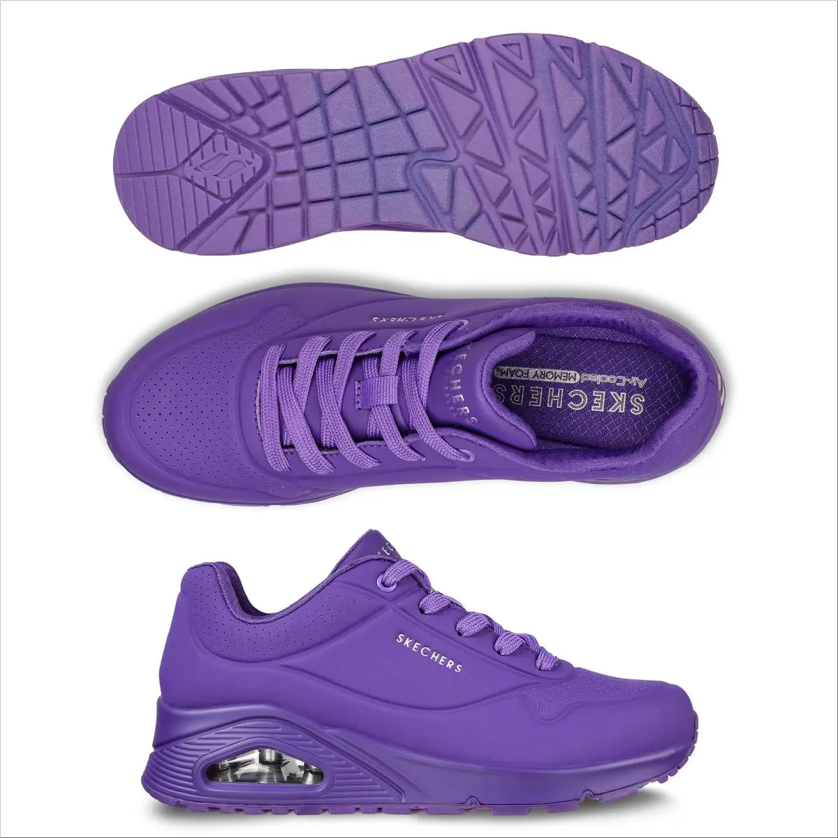 Skechers shoes - 73667 - 73667 - purple 12