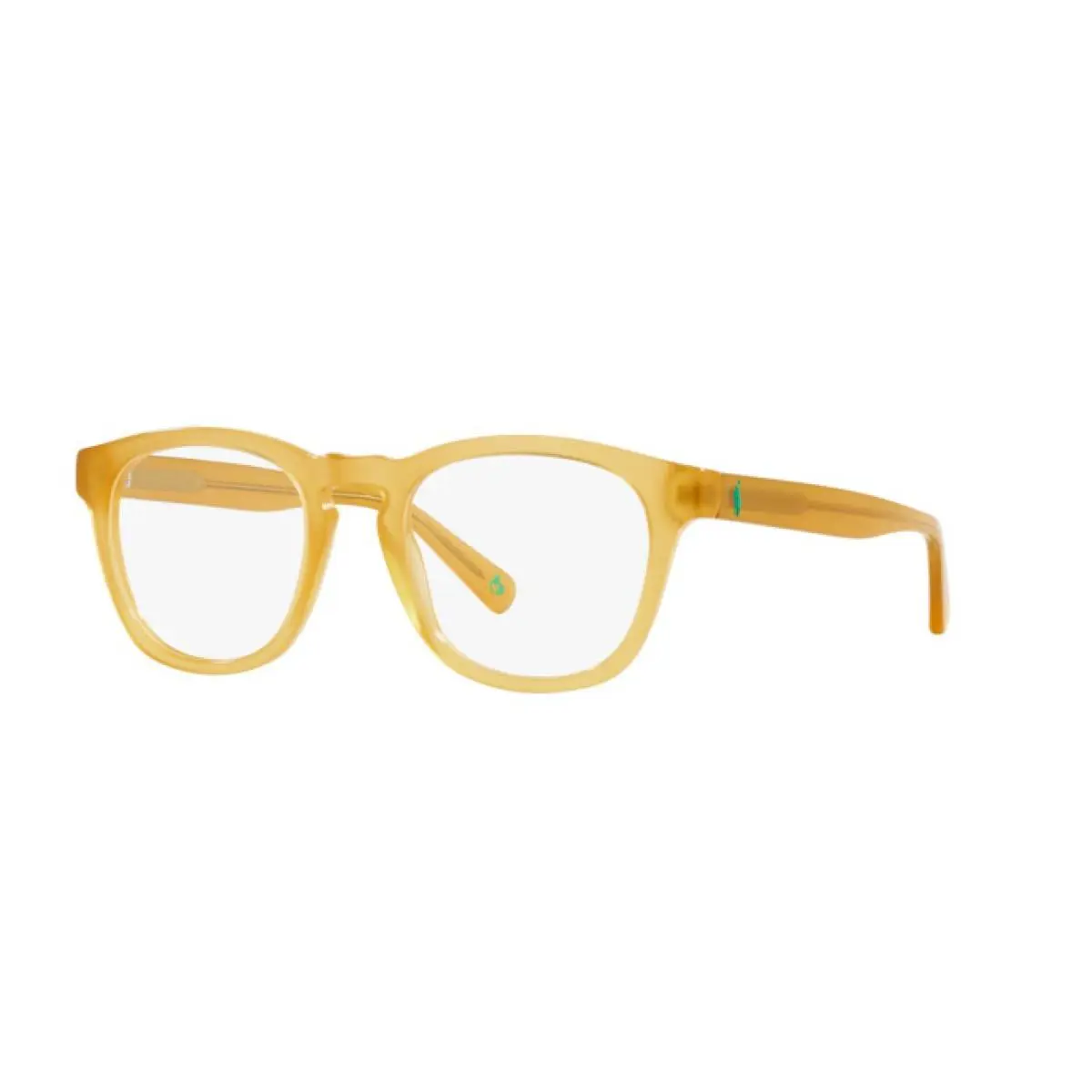 Polo Ralph Lauren Man Phantos Eyeglasses PH2258 5005 Shiny Opal Honey 49mm - Frame: Shiny Opal Honey