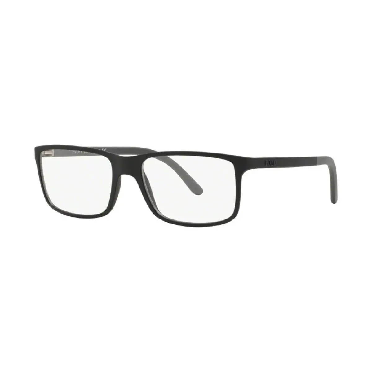 Polo Ralph Lauren Man Rectangle Eyeglasses PH2126 5534 Matte Black 58mm - Frame: Matte Black
