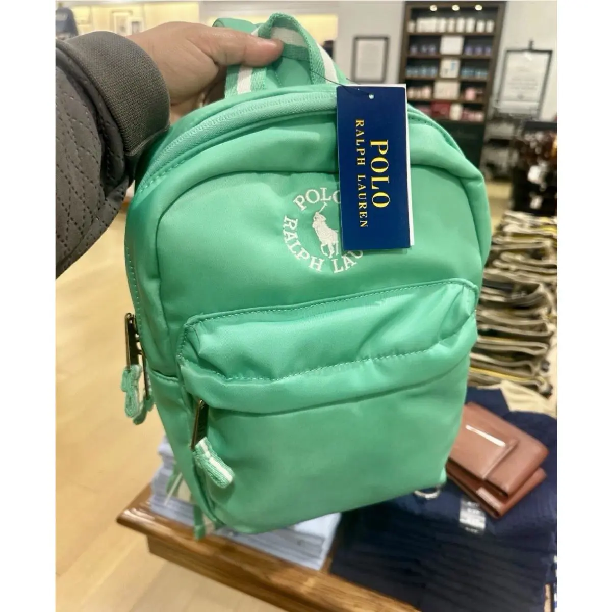 Polo Ralph Lauren Big Pony Logo Crossbody Small Backpack-read