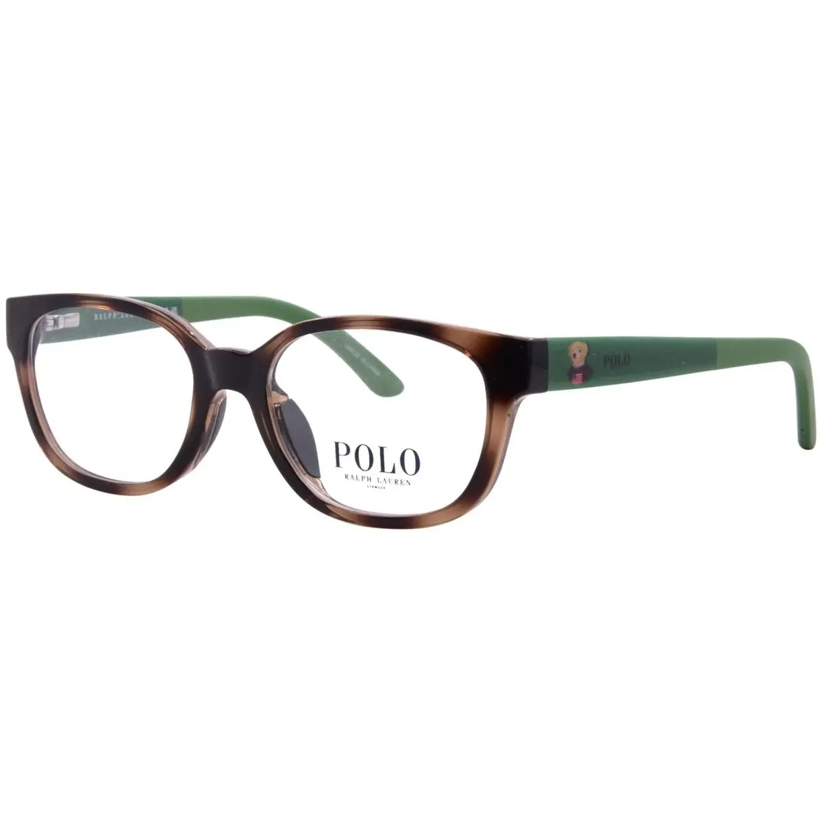 Polo Ralph Lauren PP8551U 5974 Eyeglasses Youth Kids Dark Havana Full Rim 47mm - Frame: Brown