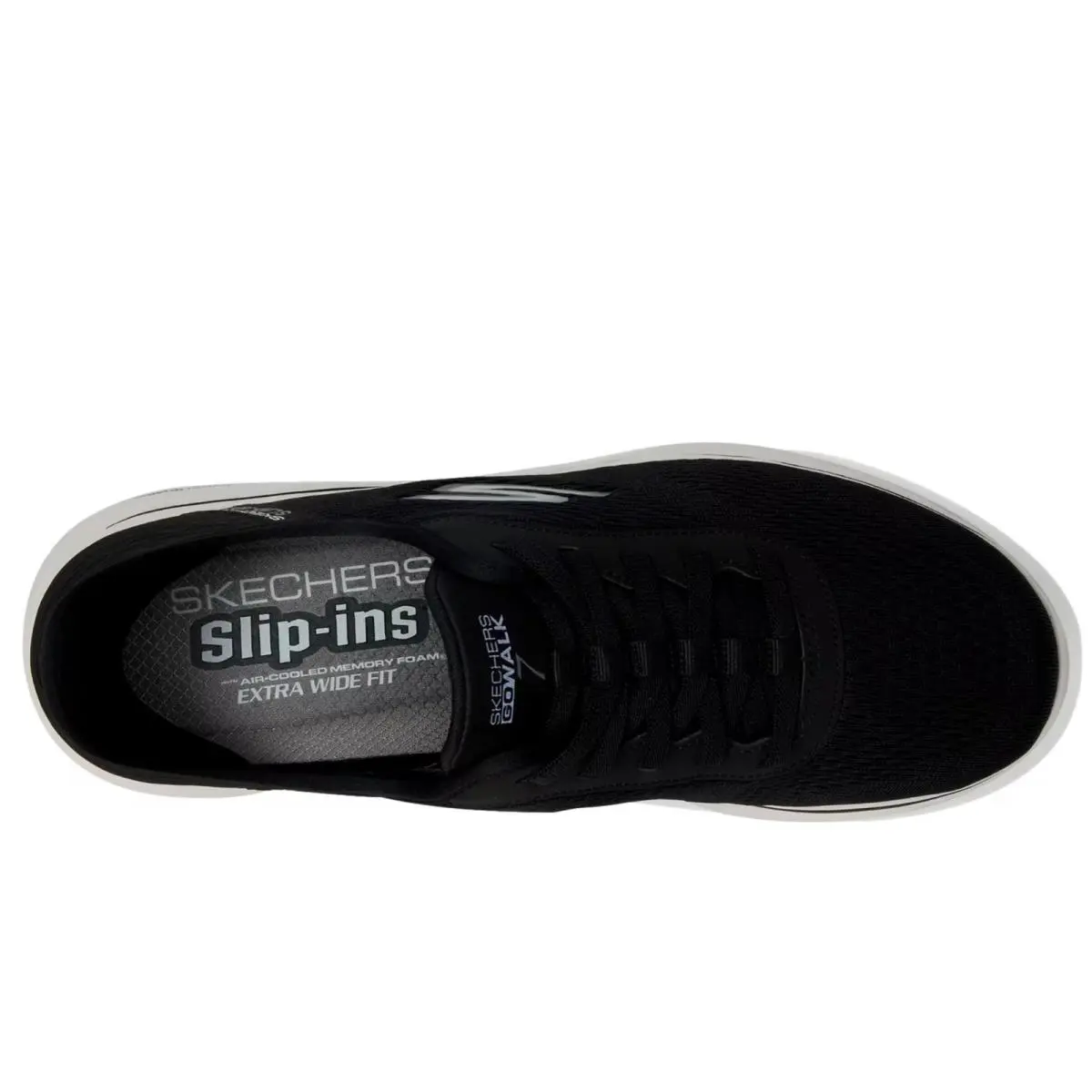 Skechers shoes - Go Walk 7 - Free Hand 2 - 216648WW-BKW-14-X-Wide - Multicolor (UPC: 197627826721) 0