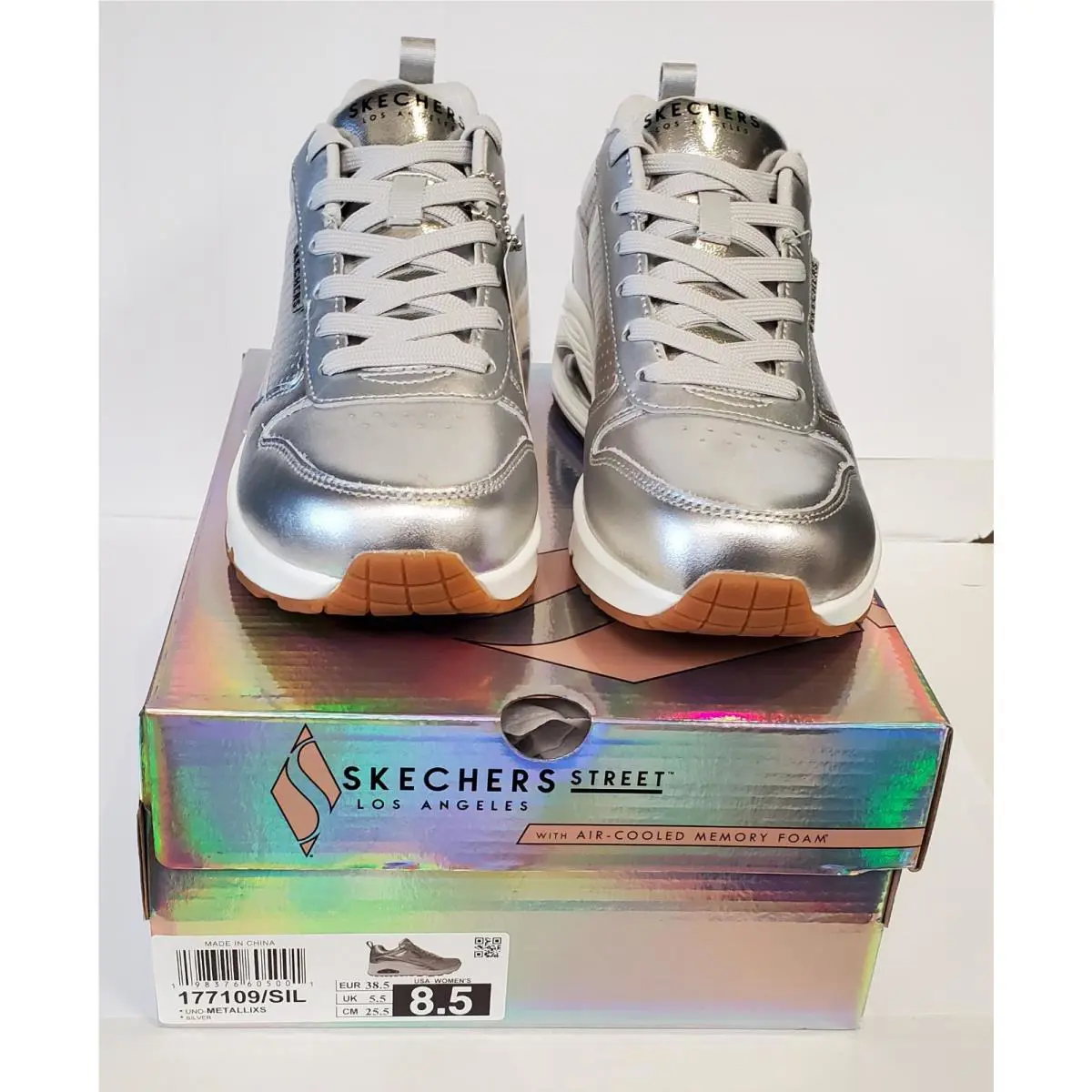 Skechers shoes - Street - Street - 177109/SIL - Silver (UPC: 198376605001) 0