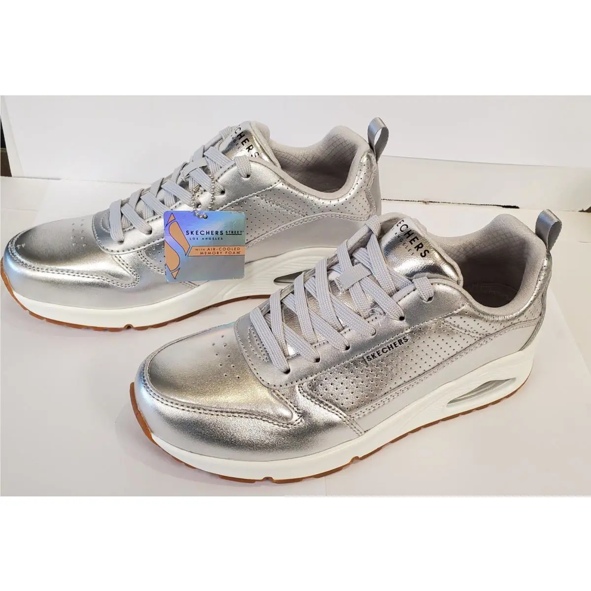 Skechers shoes - Street - Street - 177109/SIL - Silver (UPC: 198376605001) 4