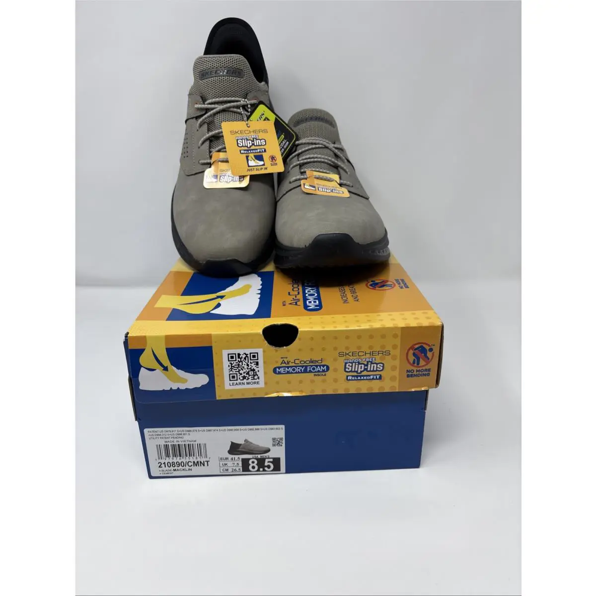 Skechers shoes - Skechers Slade-Macklin - Cement 4