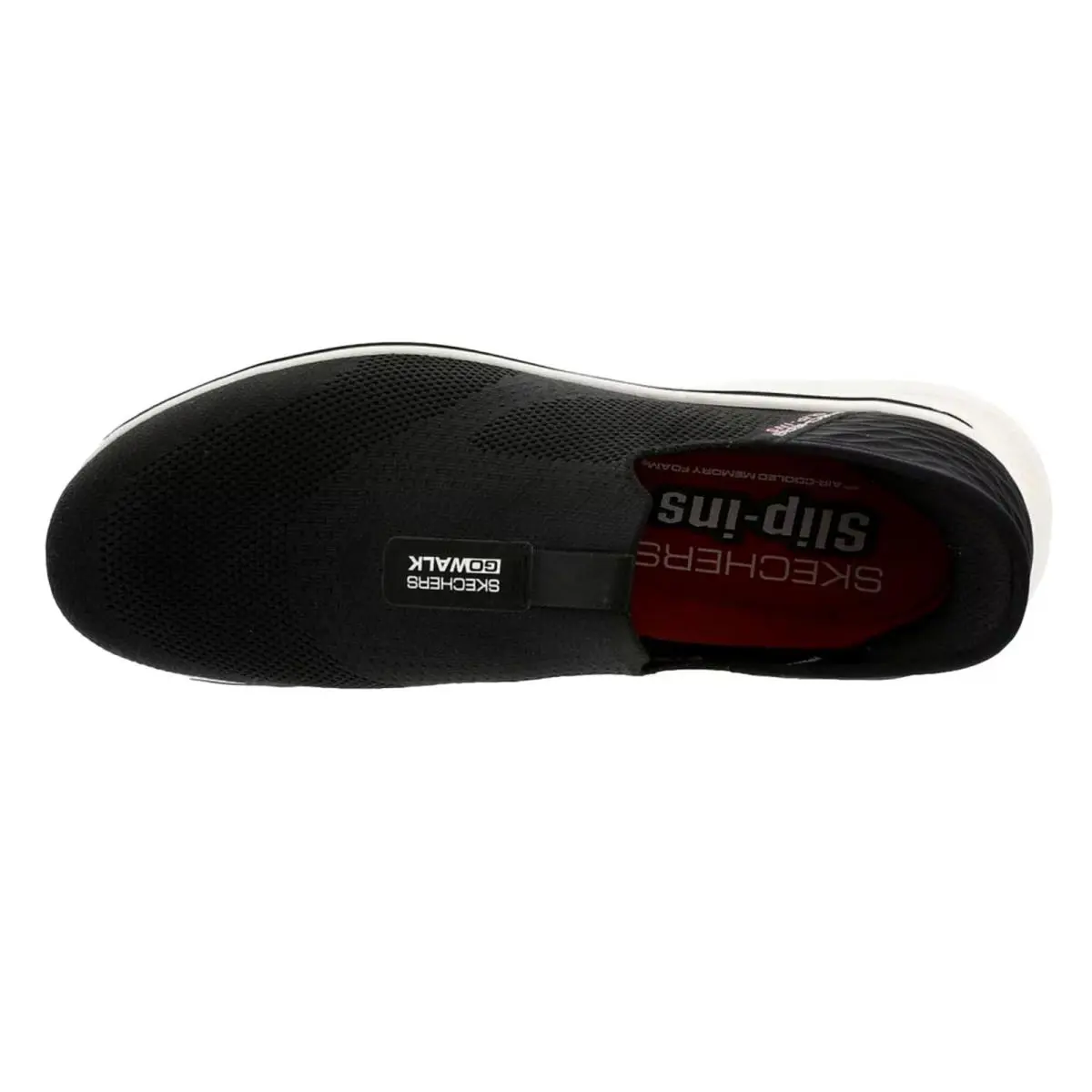 Skechers shoes - Go Walk 7 - Easy On 2 Hands Free Slip-Ins - 216641WW-BWHT-115-Wide - Multicolor (UPC: 196989952031) 0