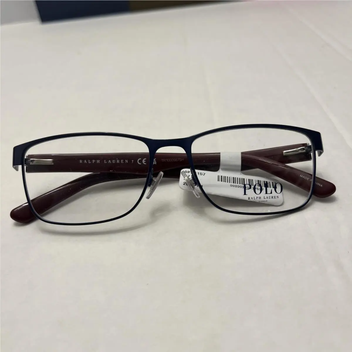 Polo Ralph Lauren Eyeglasses PH 1157 9273 57-17-150 Shiny Blue Frames