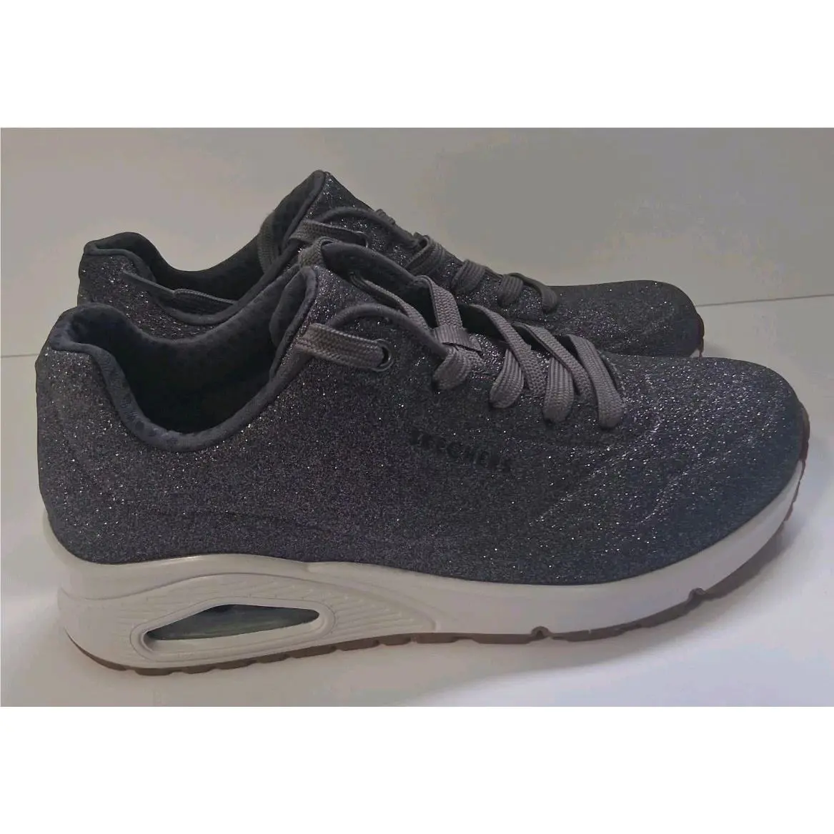 Skechers shoes - Skechers Uno Glitter Bomb - Uno Glitter Bomb - Pewter 2