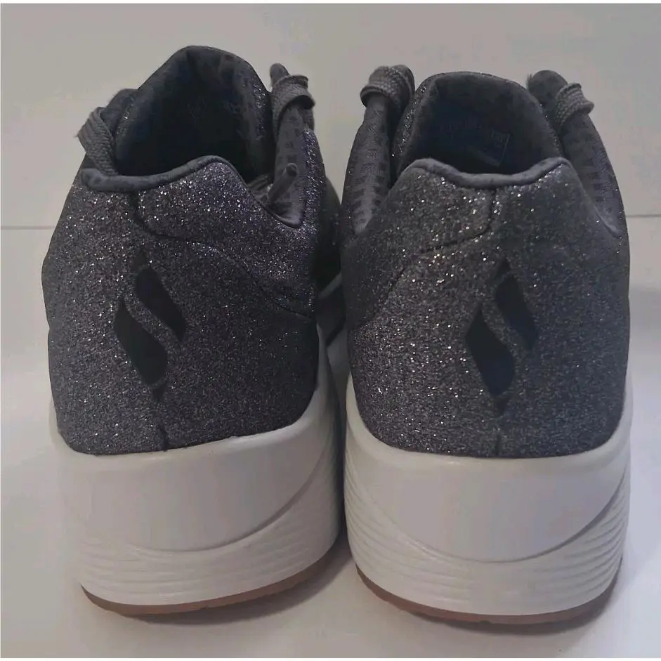 Skechers shoes - Skechers Uno Glitter Bomb - Uno Glitter Bomb - Pewter 3