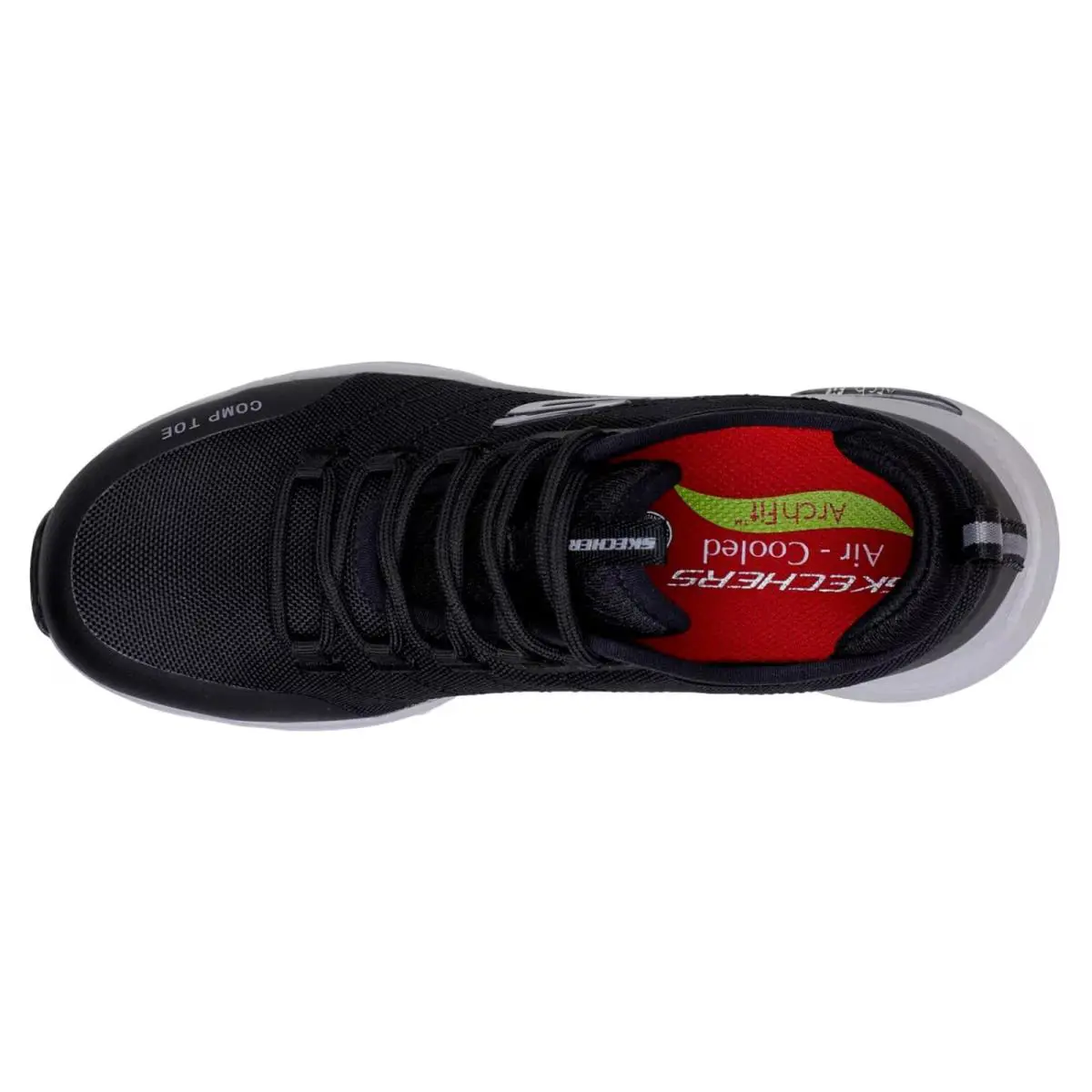 Skechers shoes - Arch Fit SR Composite Toe - 108075-BKGY-55-Medium - Multicolor (UPC: 195969524121) 1