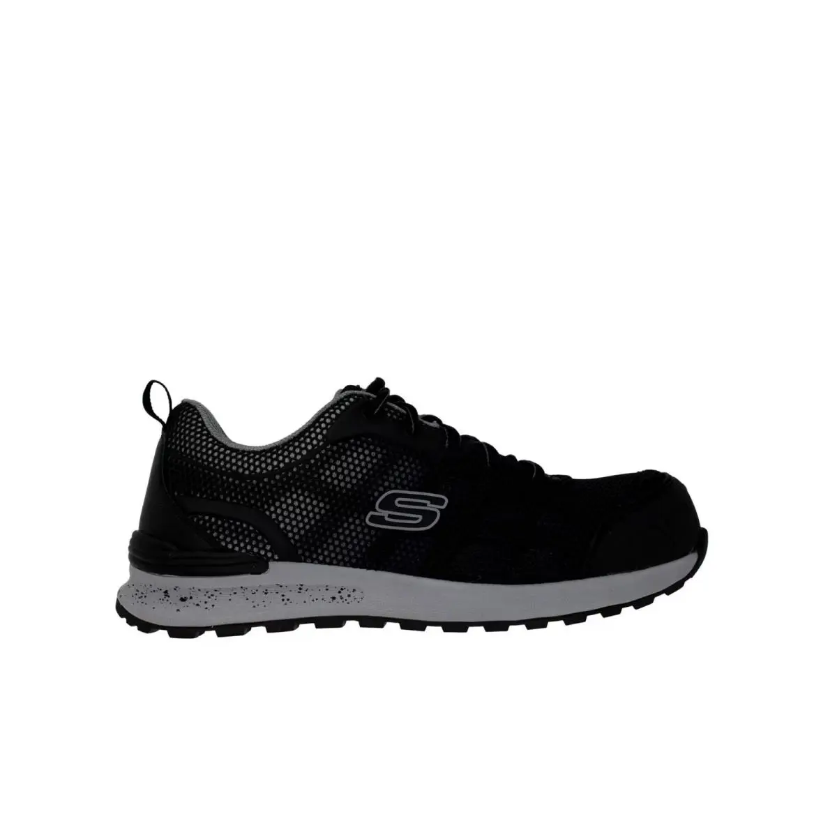 Skechers Bulklin - Lyndale Composite Toe Black / Grey 77273-BKGY Women`s Size - Multicolor
