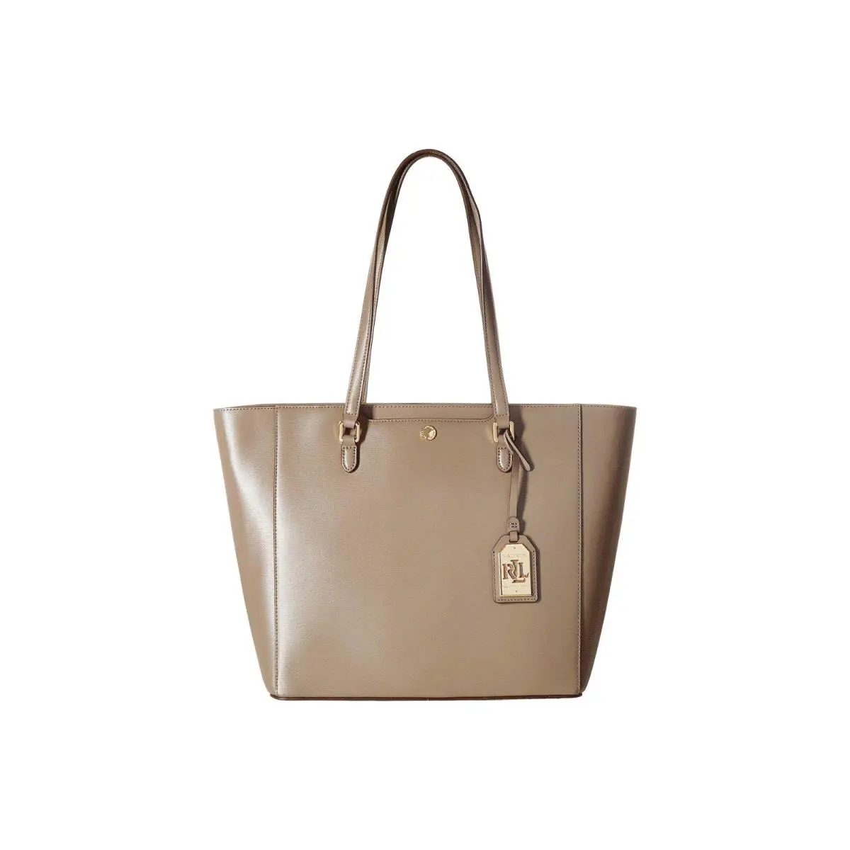 Ralph Lauren Women`s Tote Bag Newbury Halee Tote Bag Falcon /brown