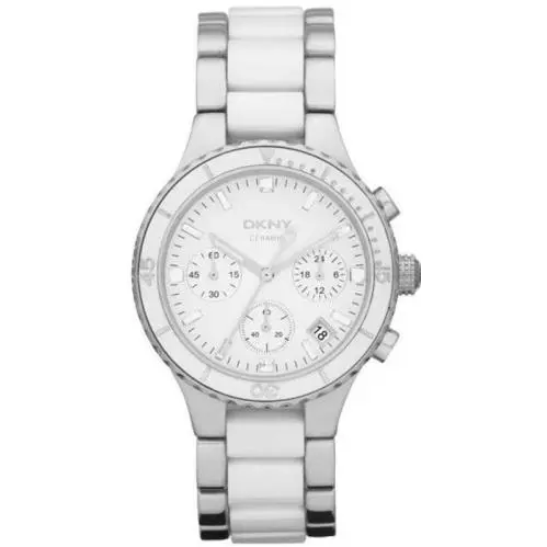 Dkny Ceramic Chronograph Ladies Watch