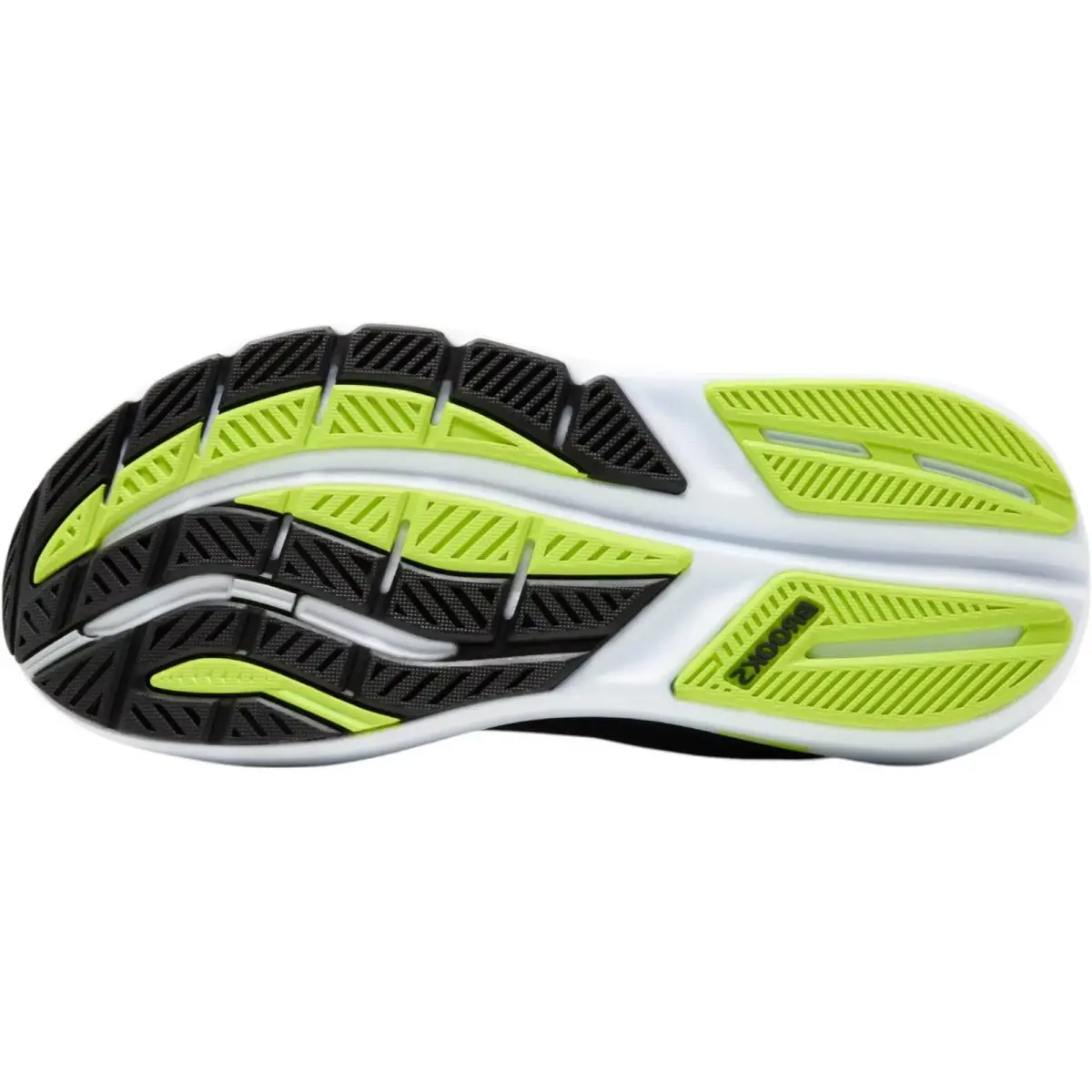 Brooks shoes - Brooks Ghost Max 3 - Ghost Max - Black/Navy/Acid Lime 8
