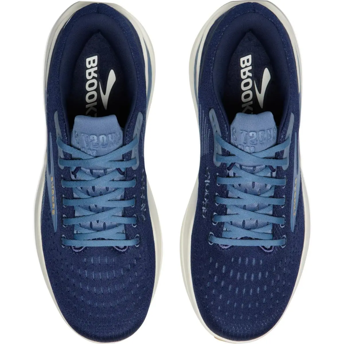 Brooks shoes - Brooks Ghost Max 3 - Ghost Max - Black/Navy/Acid Lime 17