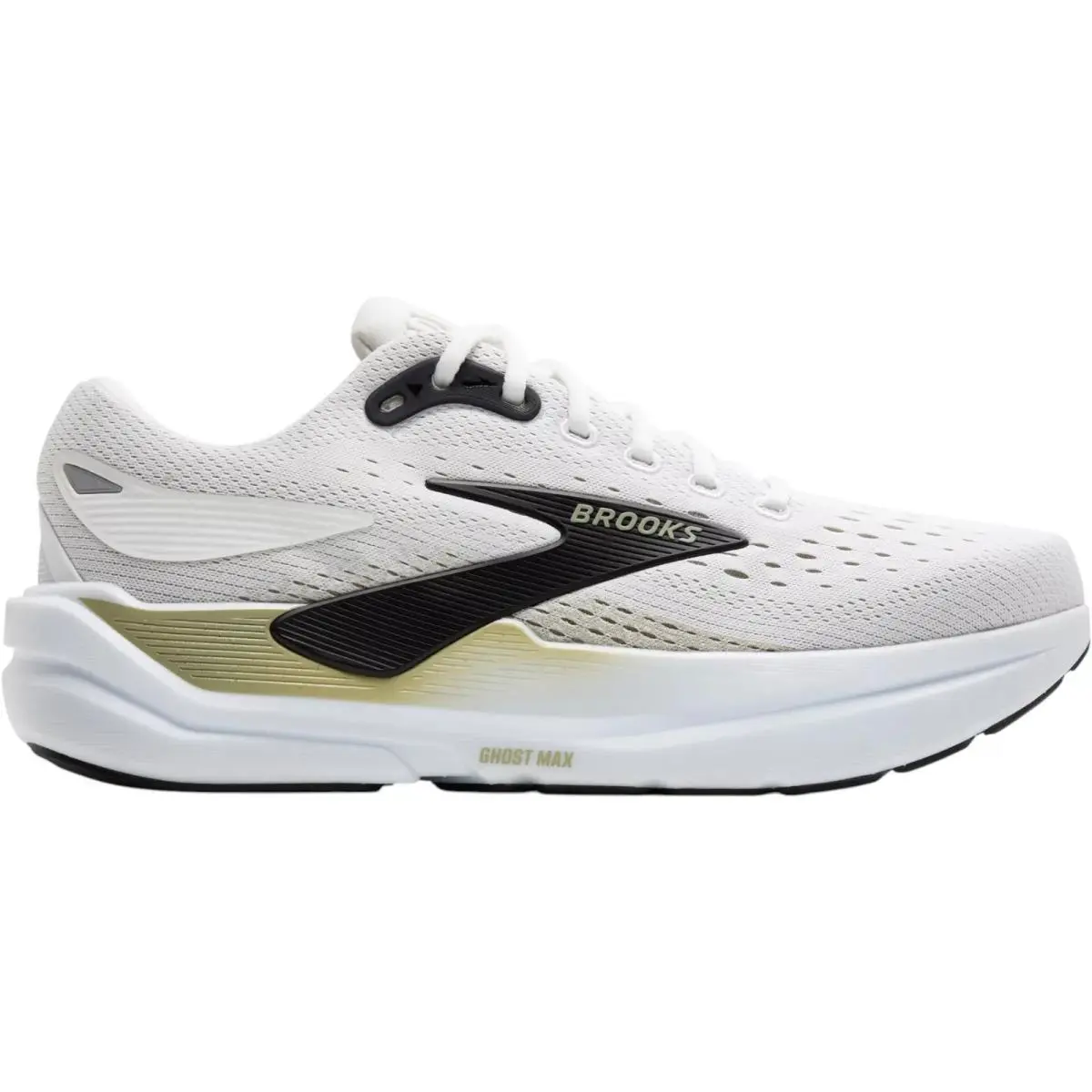 Brooks shoes - Brooks Ghost Max 3 - Ghost Max - Black/Navy/Acid Lime 9