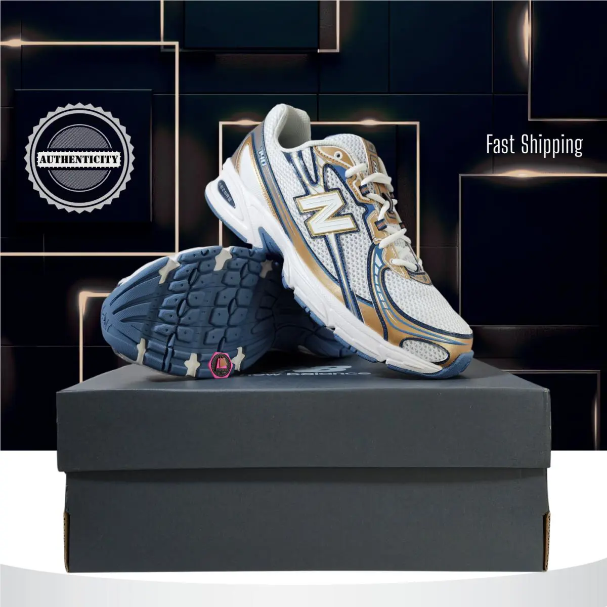 New Balance shoes - New Balance 740 - U740HB2 - Blue 23