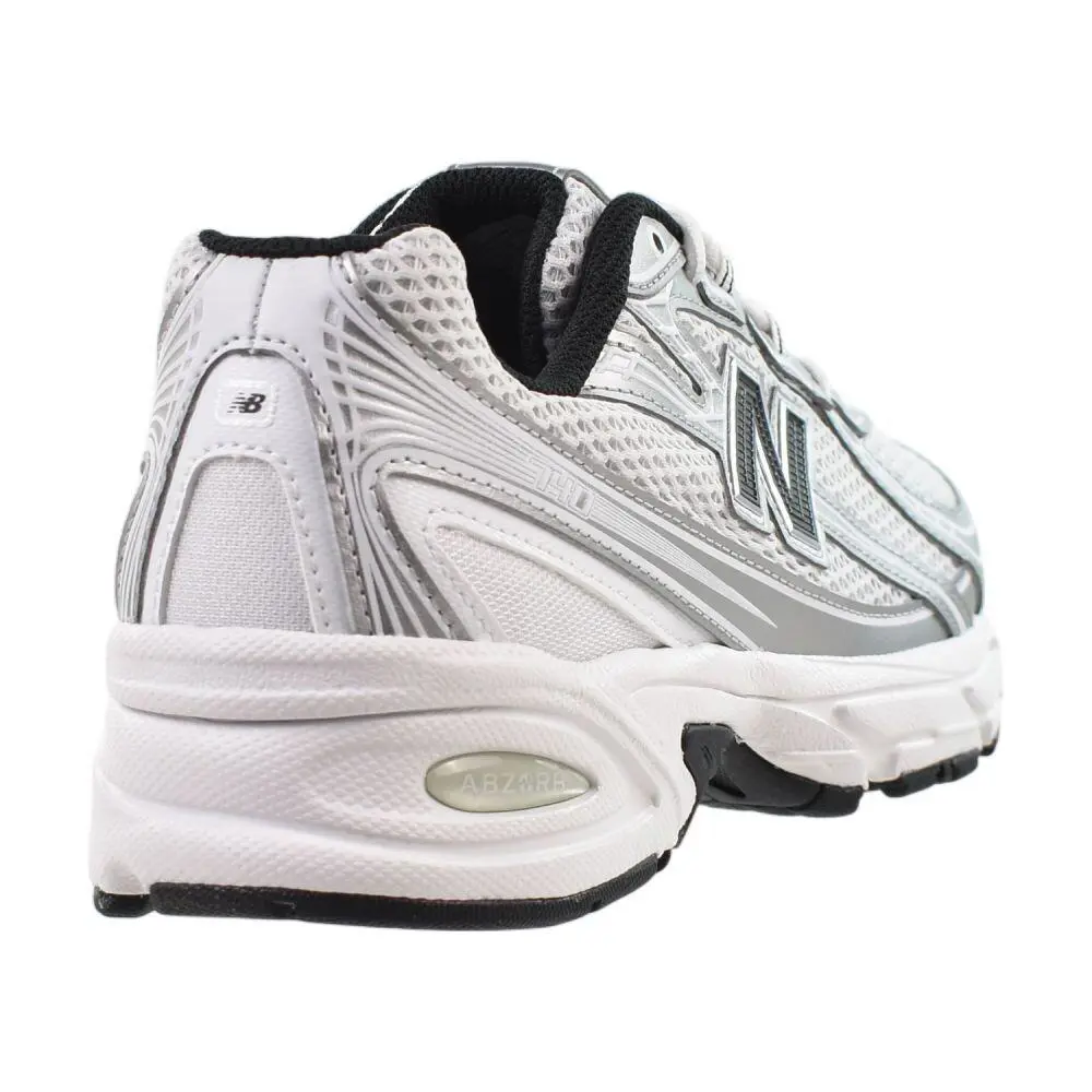 New Balance shoes - White/Metallic Silver/Black 1