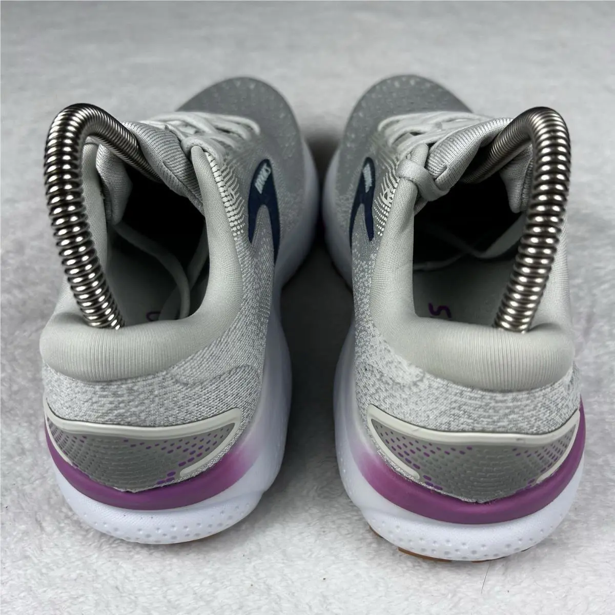 Brooks shoes - Brooks Ghost 16 - Ghost - 120407 1D 175 - Whtie, Grey, Estate Blue (UPC: 0195394459494) 9