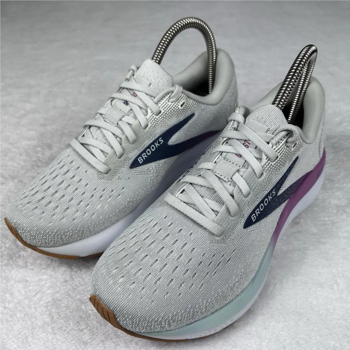 Brooks shoes - Brooks Ghost 16 - Ghost - 120407 1D 175 - Whtie, Grey, Estate Blue (UPC: 0195394459494) 2