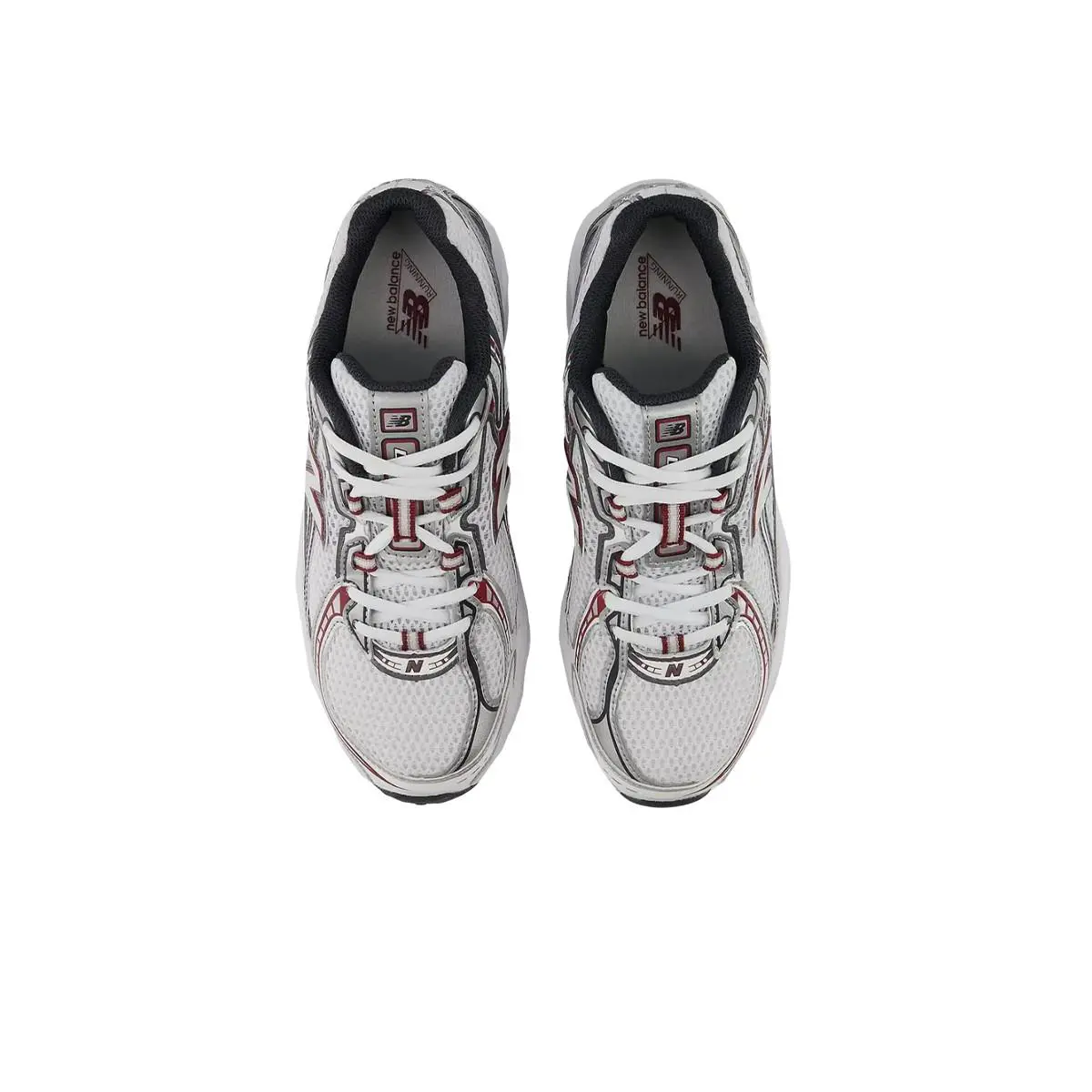 New Balance shoes - Mercury Red/White/Castlerock 2