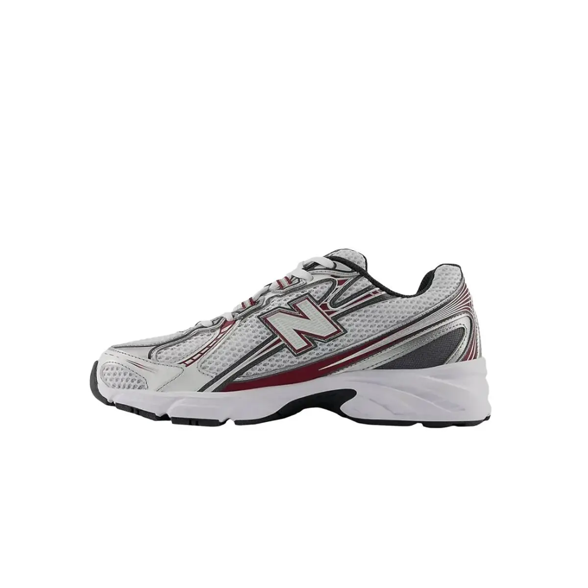 New Balance shoes - Mercury Red/White/Castlerock 6