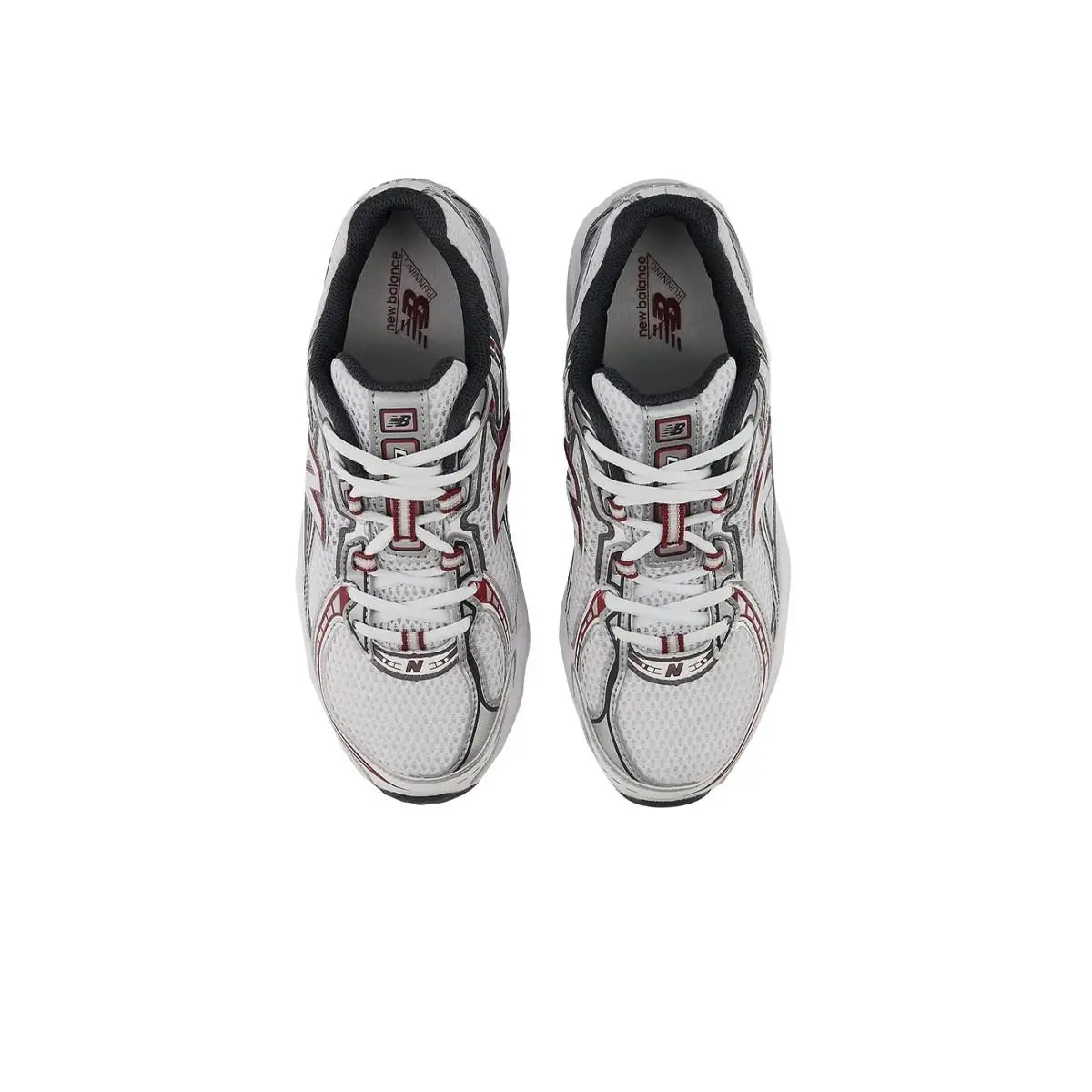 New Balance shoes - Mercury Red/White/Castlerock 7