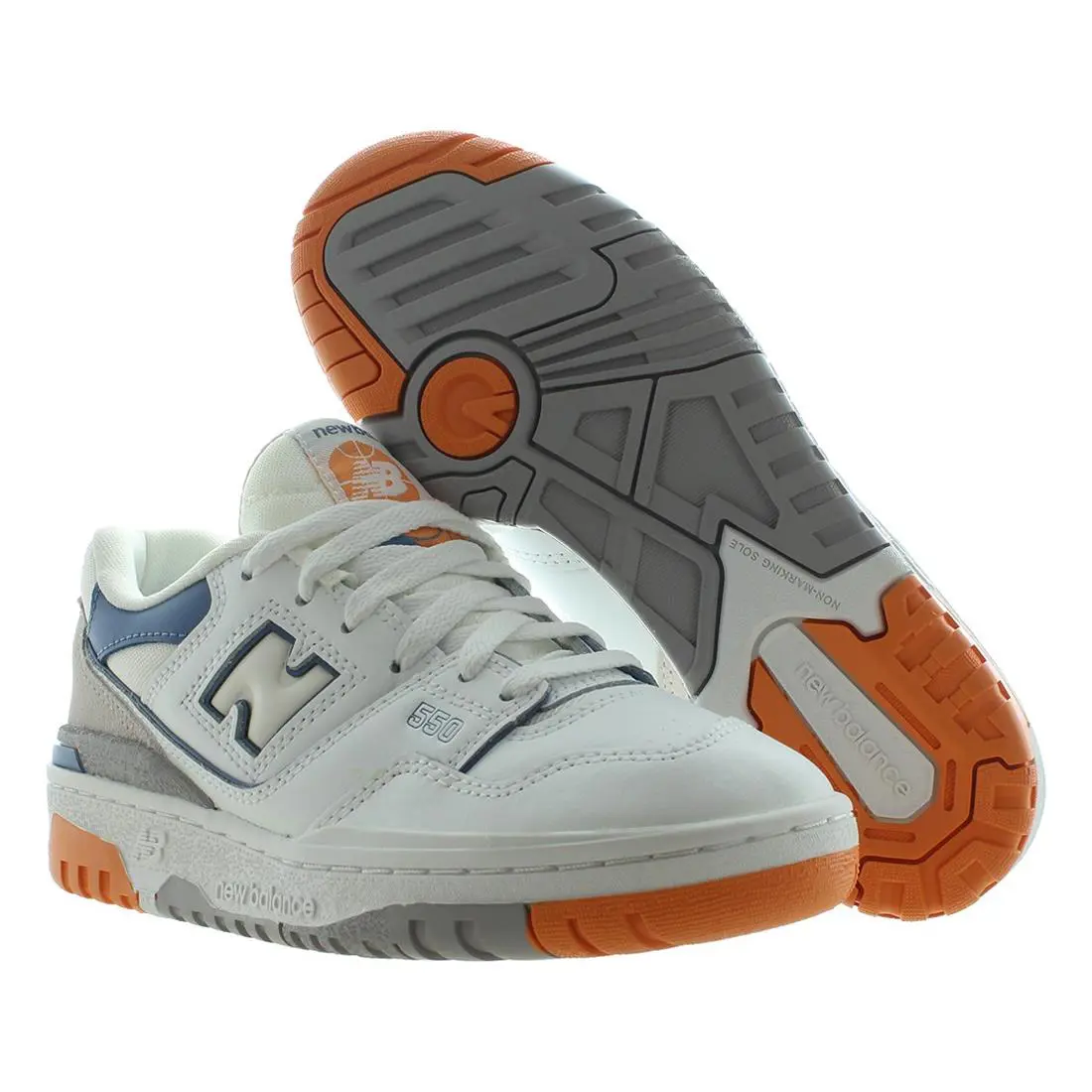 New Balance shoes - GSB550WB - GSB550WB - White/Blue, Main: White 4