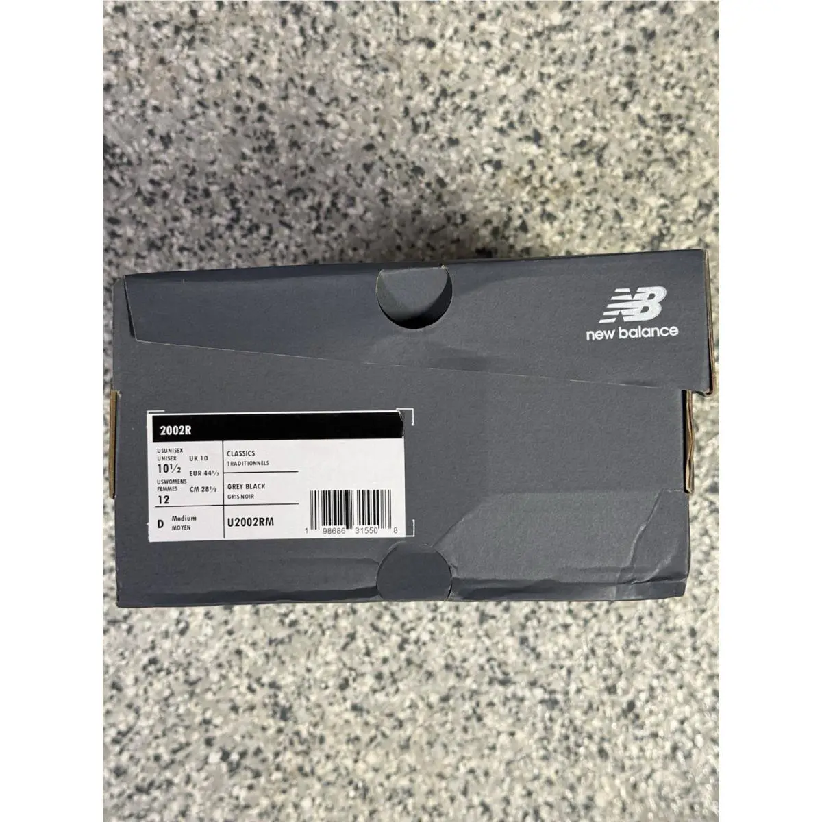New Balance shoes - U2002RM - U2002RM - GREY/BLACK (UPC: 198686315454) 9