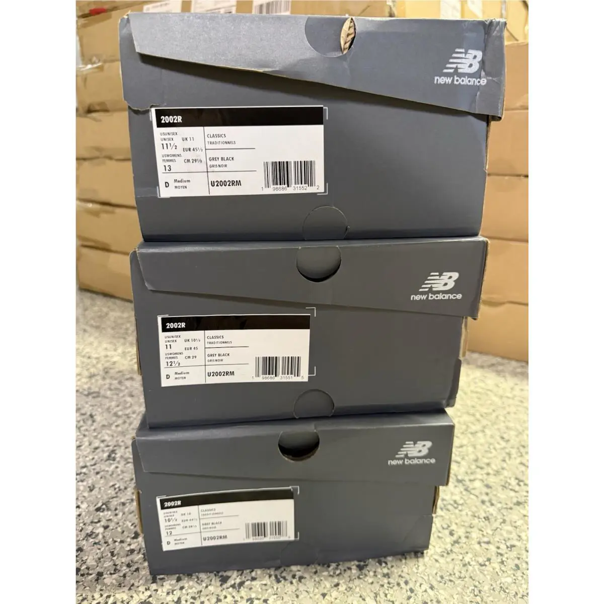 New Balance shoes - U2002RM - U2002RM - GREY/BLACK (UPC: 198686315454) 11