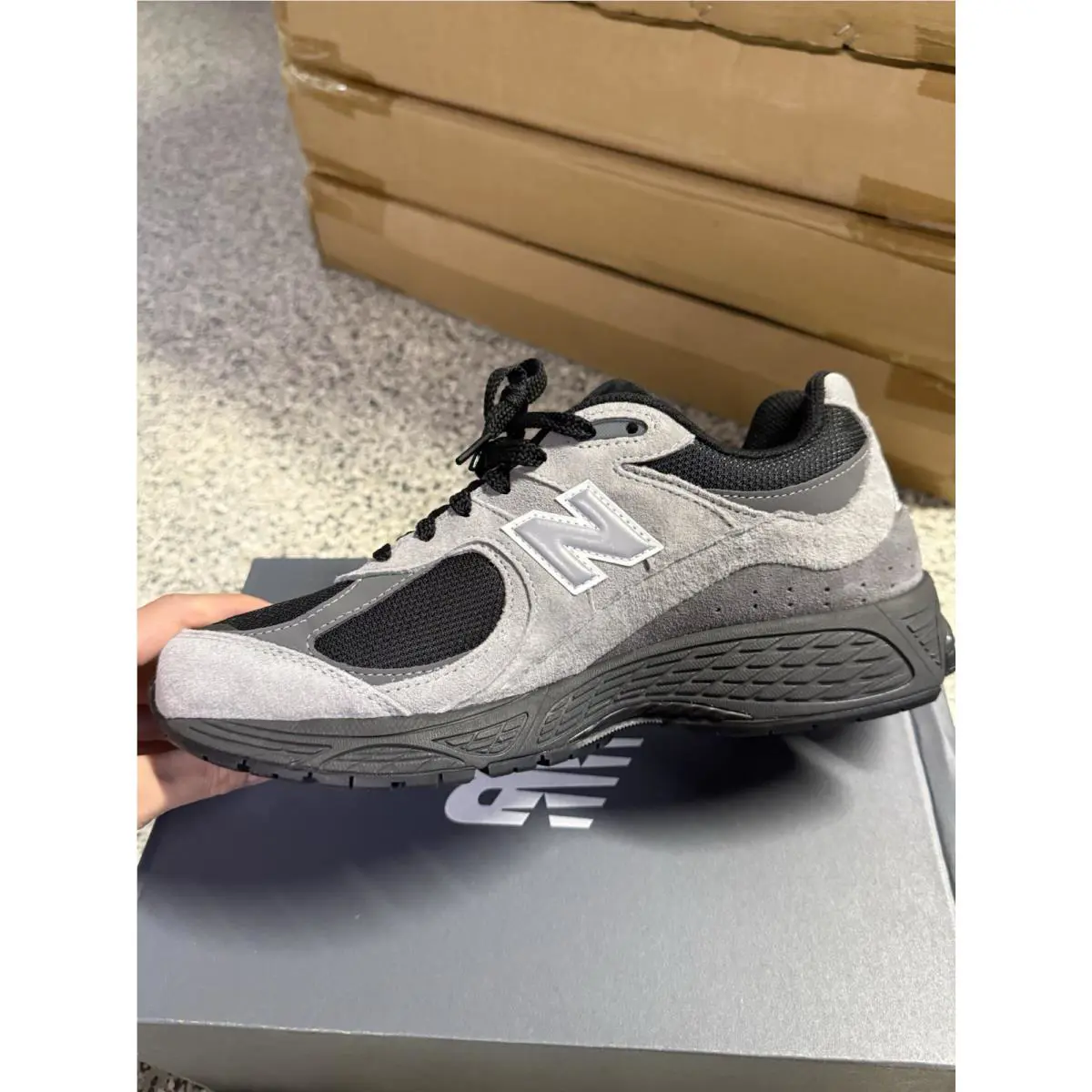 New Balance shoes - U2002RM - U2002RM - GREY/BLACK (UPC: 198686315454) 6