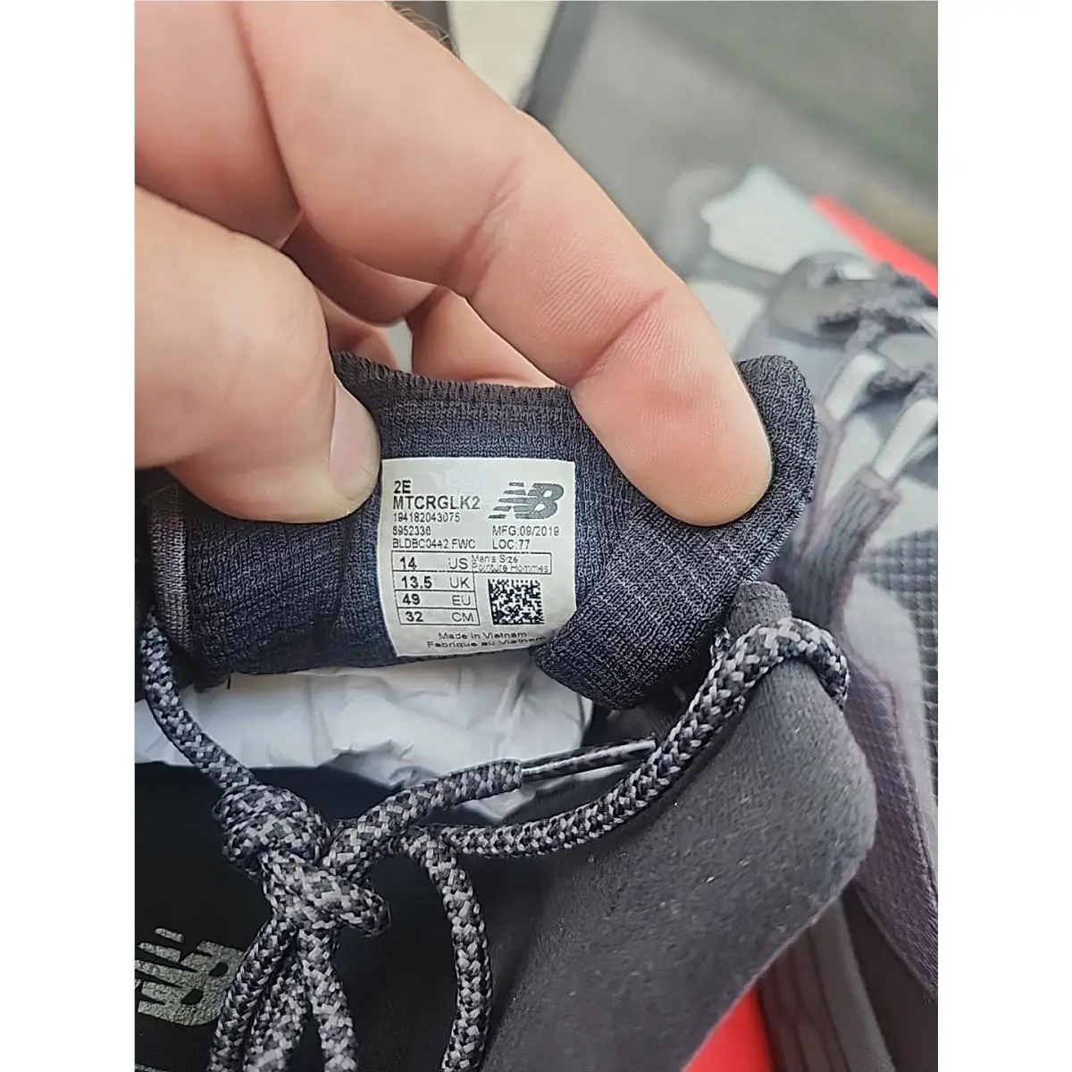 New Balance shoes - New Balance Fresh Foam - Fresh Foam - MTCRGLK2 - Black/Grey (UPC: 194182042863) 3