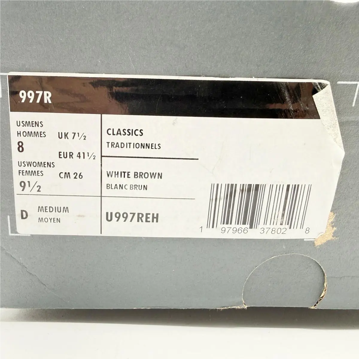New Balance shoes - 997R - 997R - White 5