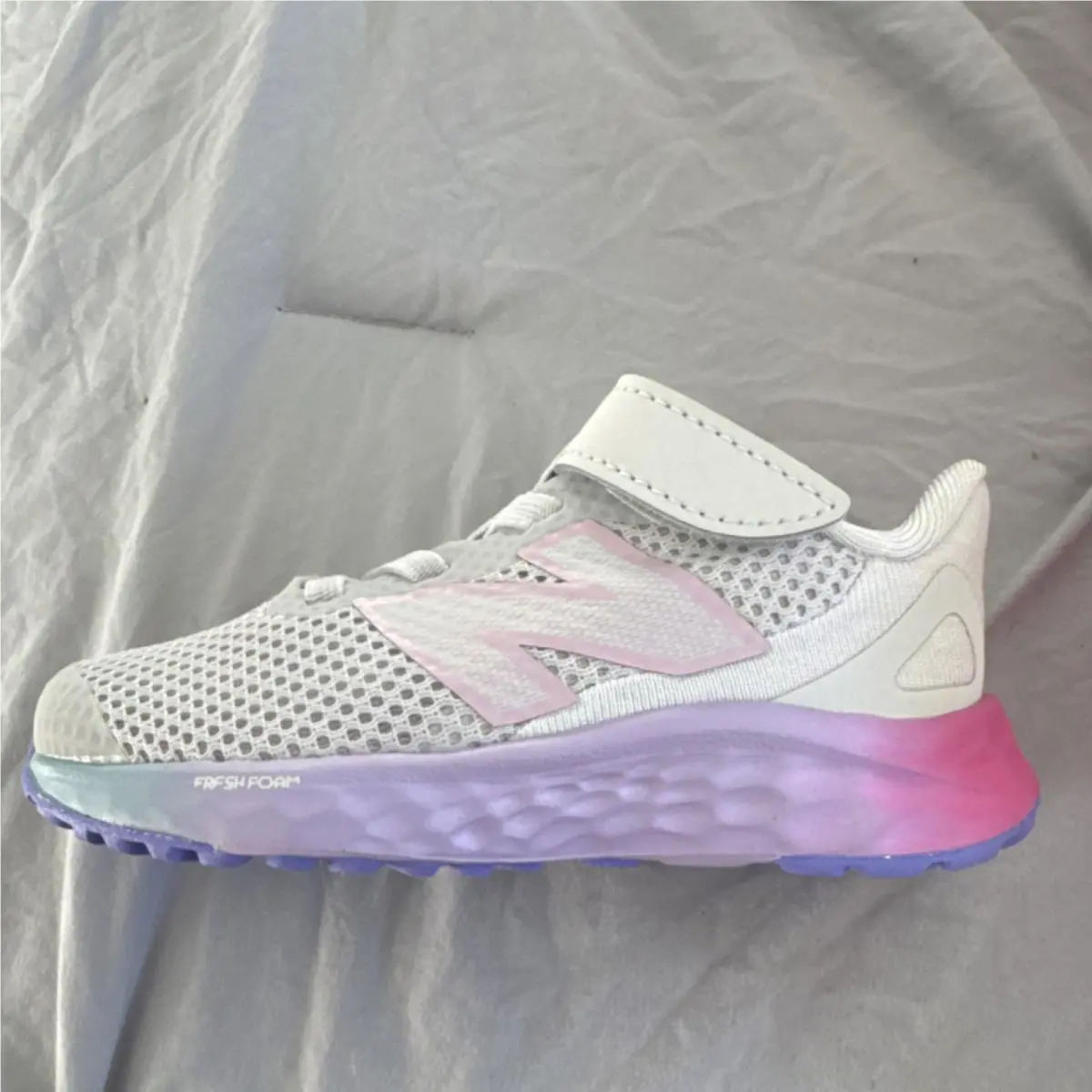 New Balance shoes - Fresh Foam Arishi v4 Bungee - IAARIGR4 - Grey, Pink 0