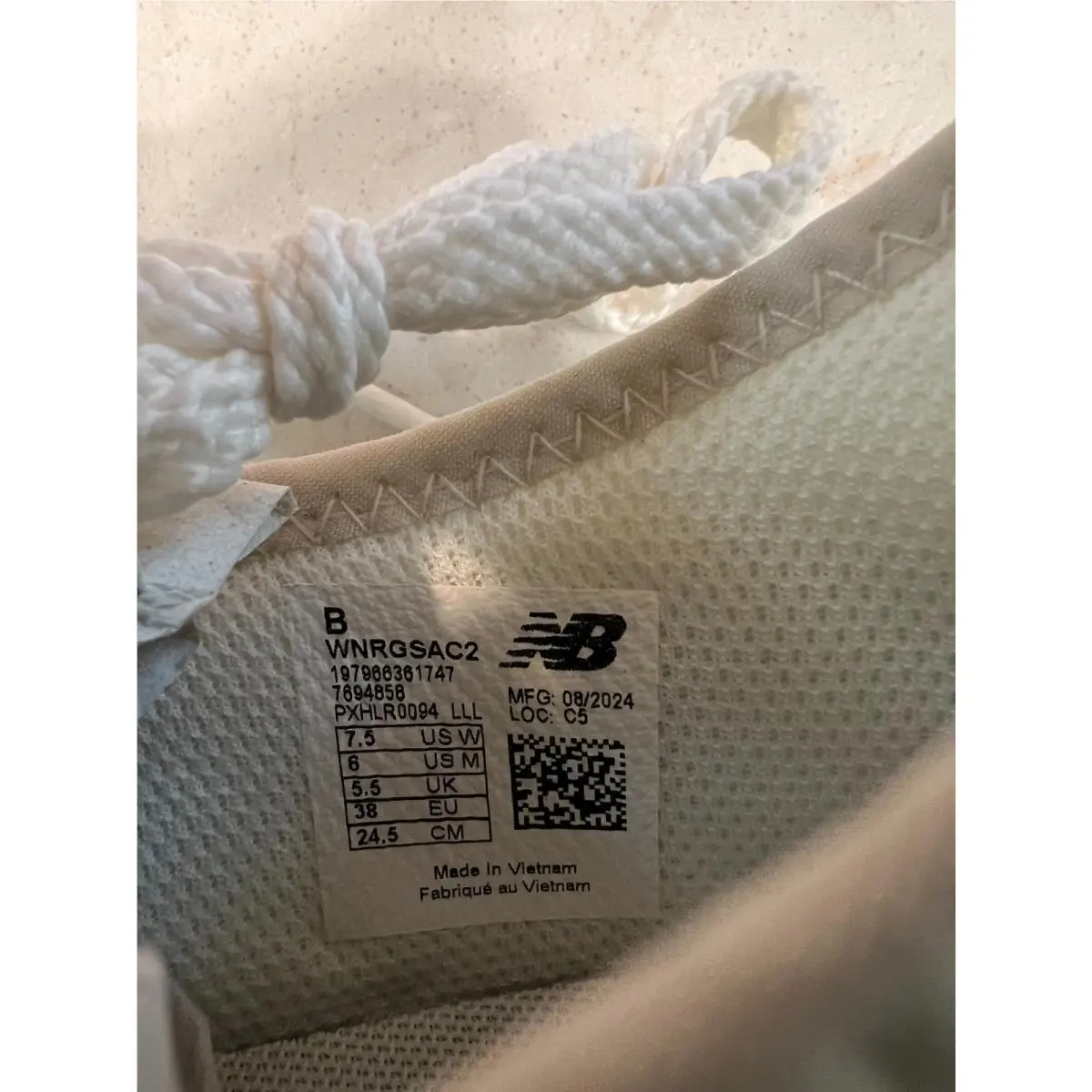 New Balance shoes - New Balance DynaSoft - DynaSoft - WNRGSAC2 - White (UPC: 197966361792) 4