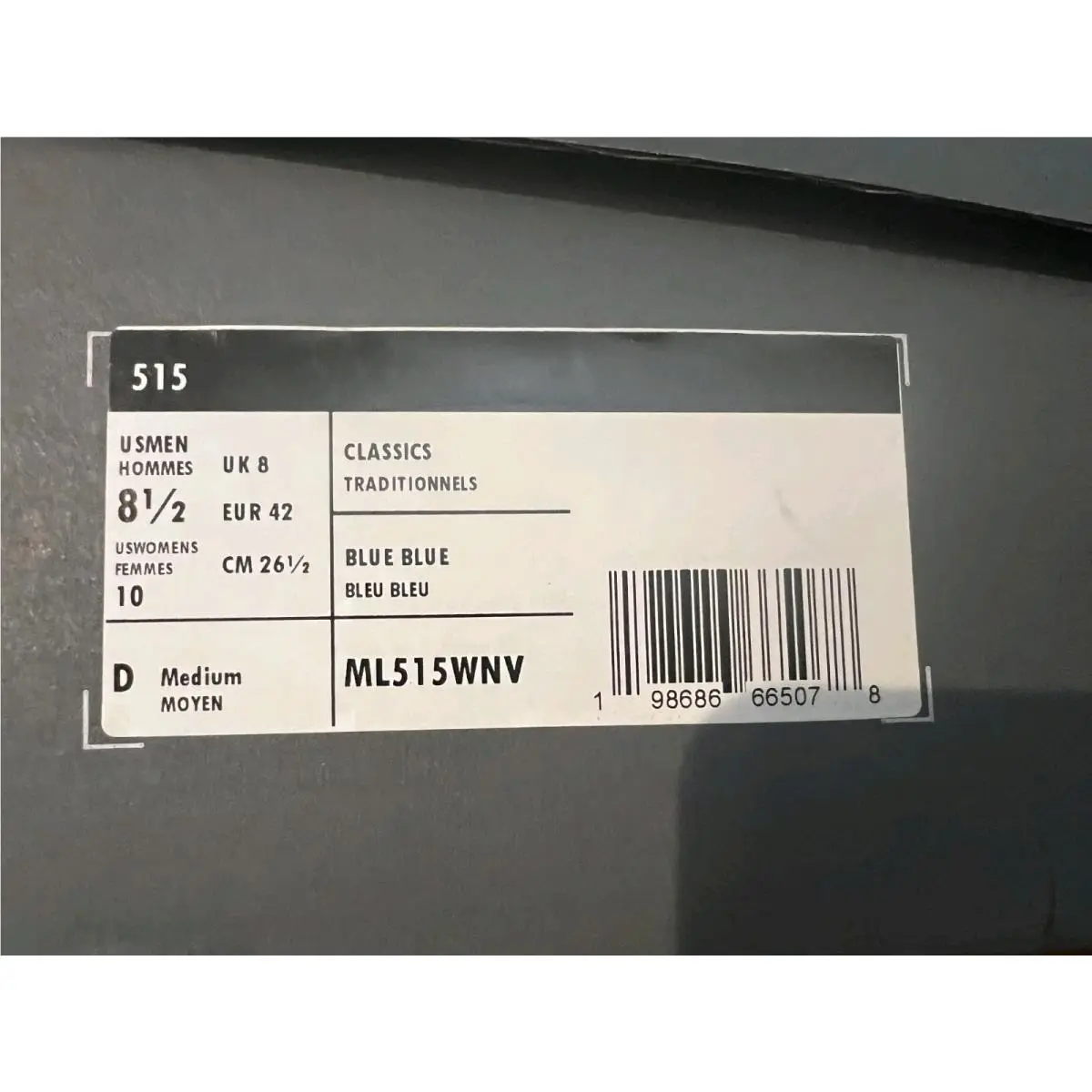 New Balance shoes - New Balance 515 - ML515WNV - Blue 0