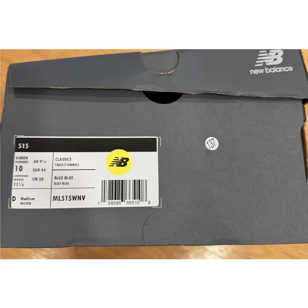 New Balance shoes - New Balance 515 - ML515WNV - Blue (UPC: 198686665108) 4