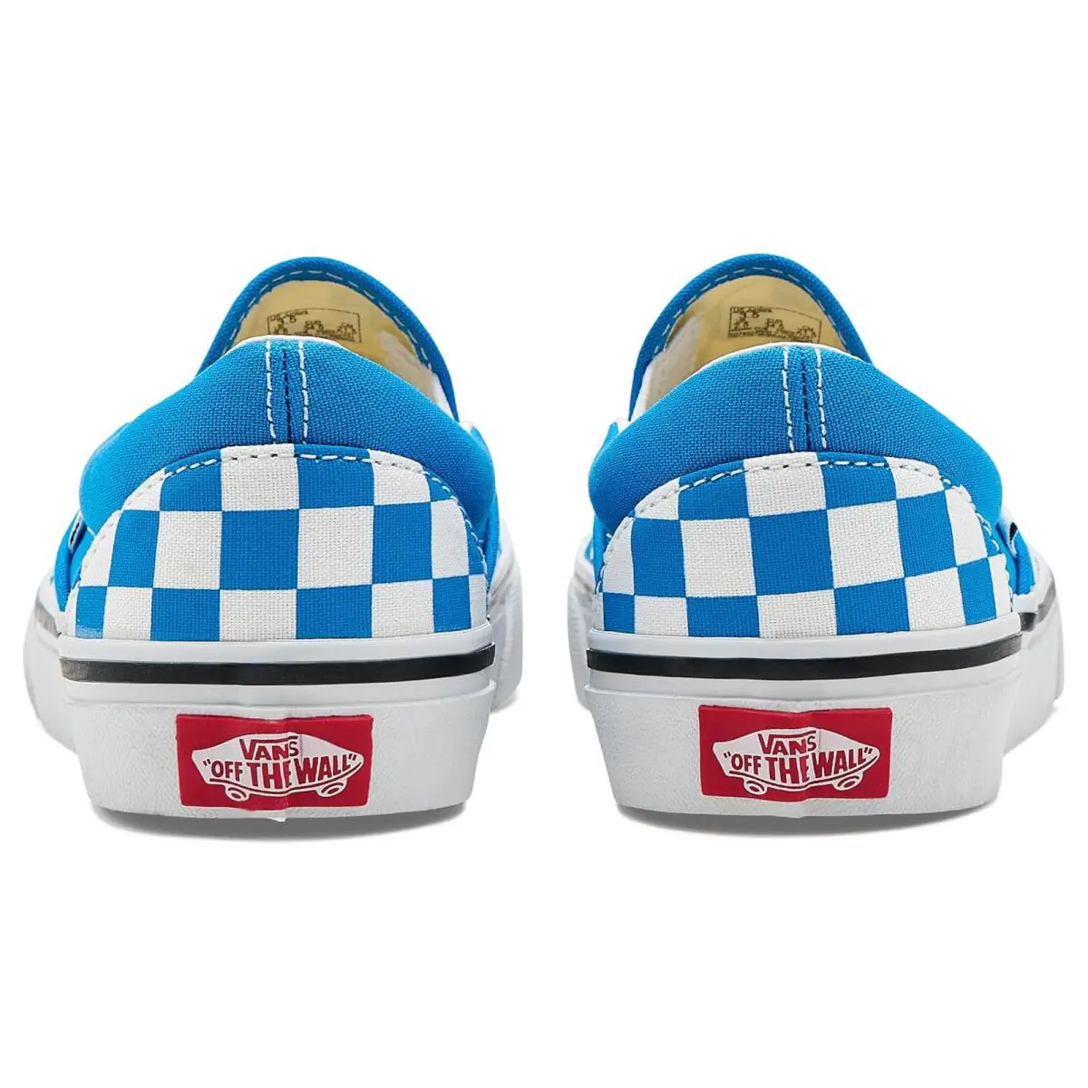 Vans shoes - Color Theory Checkerboard Bright Azure