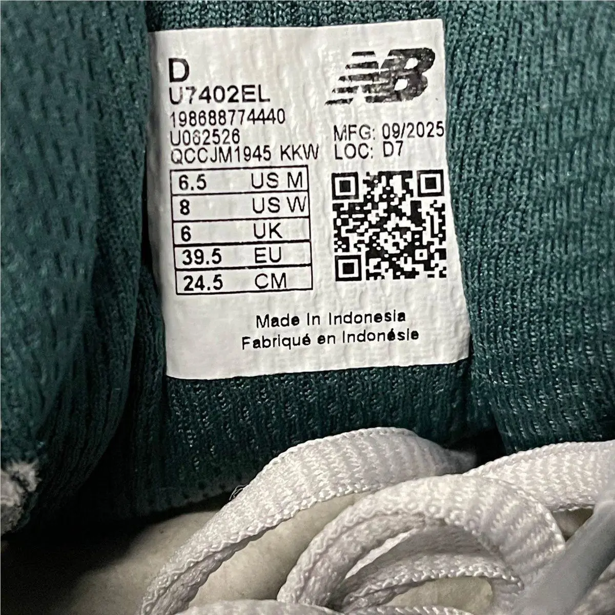 New Balance shoes - VS182416 - vs-182416 - Green (UPC: 198688774440) 0
