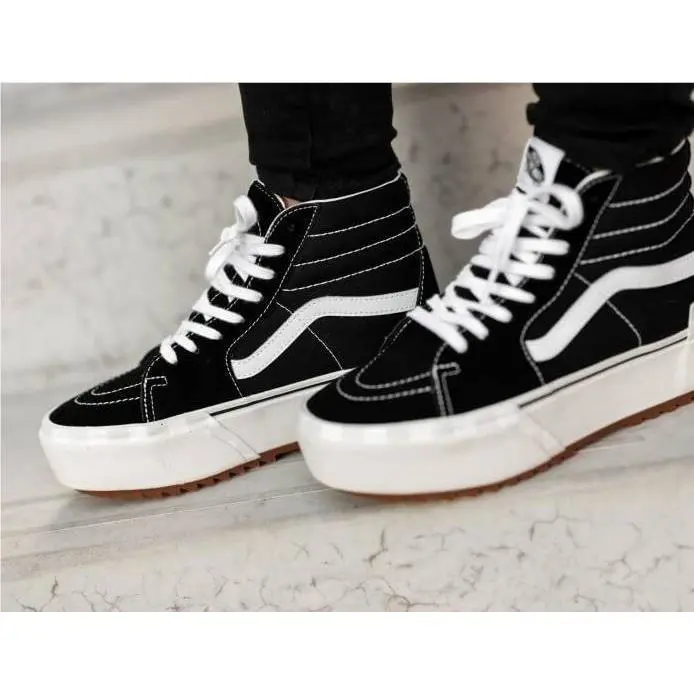 Vans shoes - VANS Sk8-Hi - Black/White 0