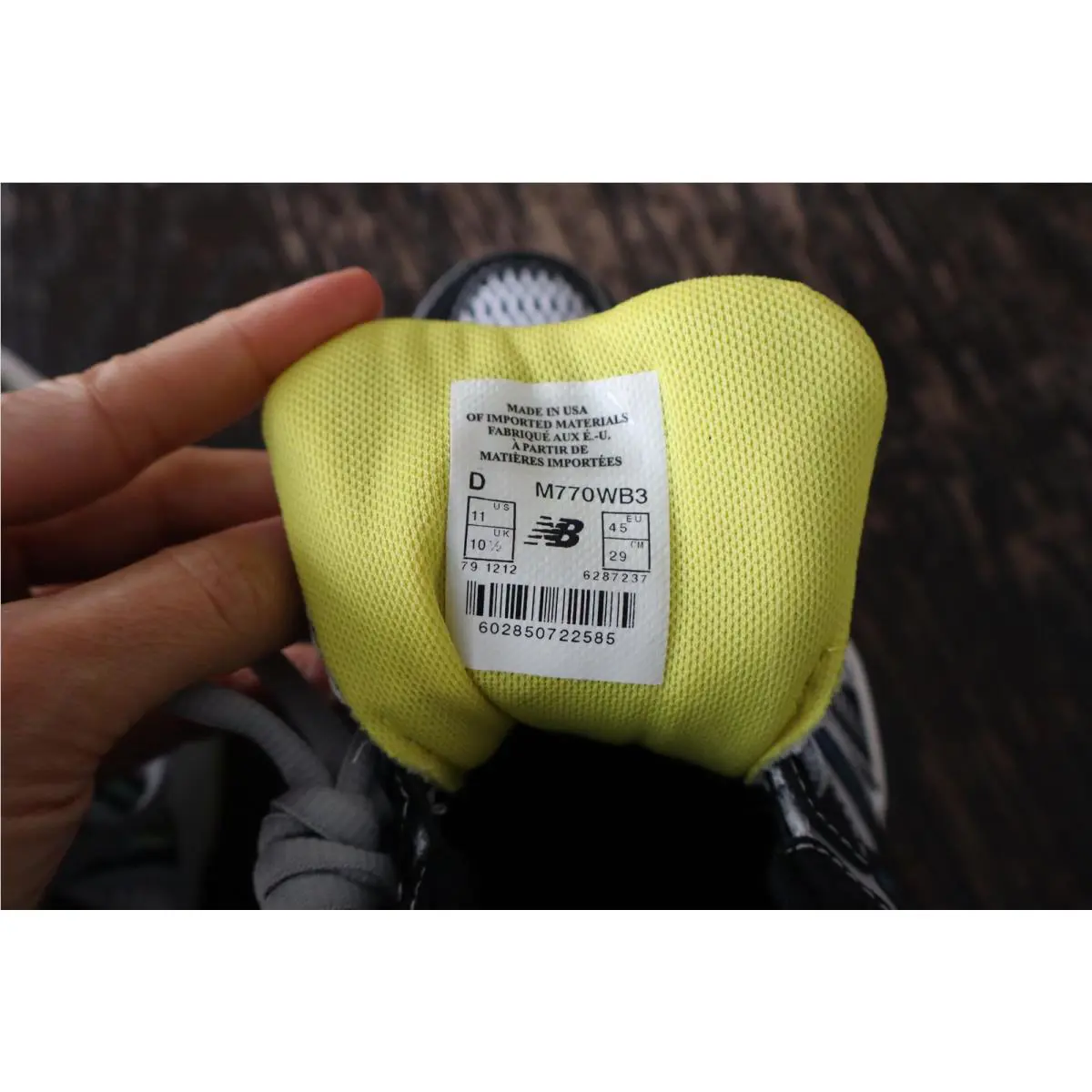 New Balance shoes - New Balance M770WB3 - M770WB3 - Gray 7