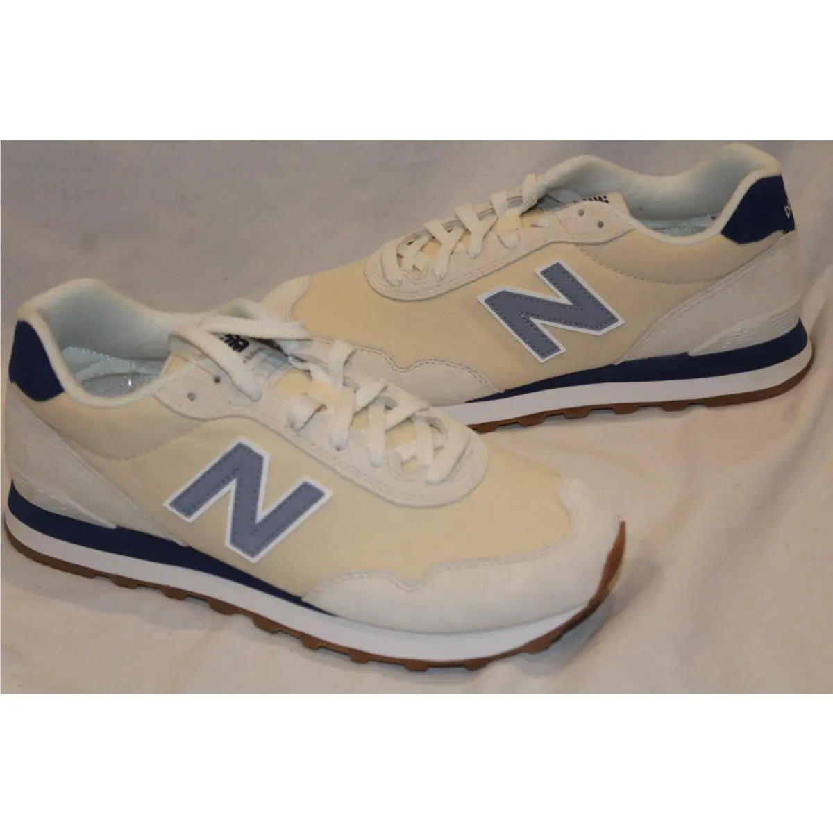 New Balance shoes - WHITE BLUE 5