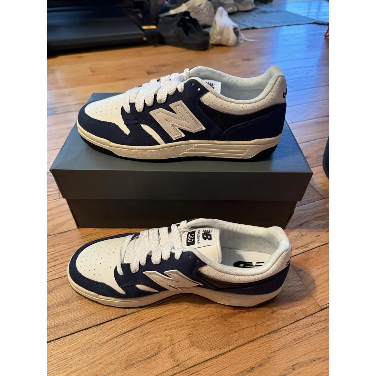 New Balance shoes - New Balance 480 - BB480PEN - Navy/Sea Salt 0